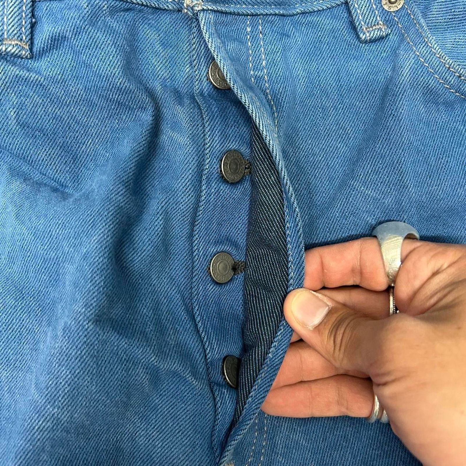 Levi's Levi's 501 blue denim jeans Size US 36 / EU 52 - 4 Thumbnail
