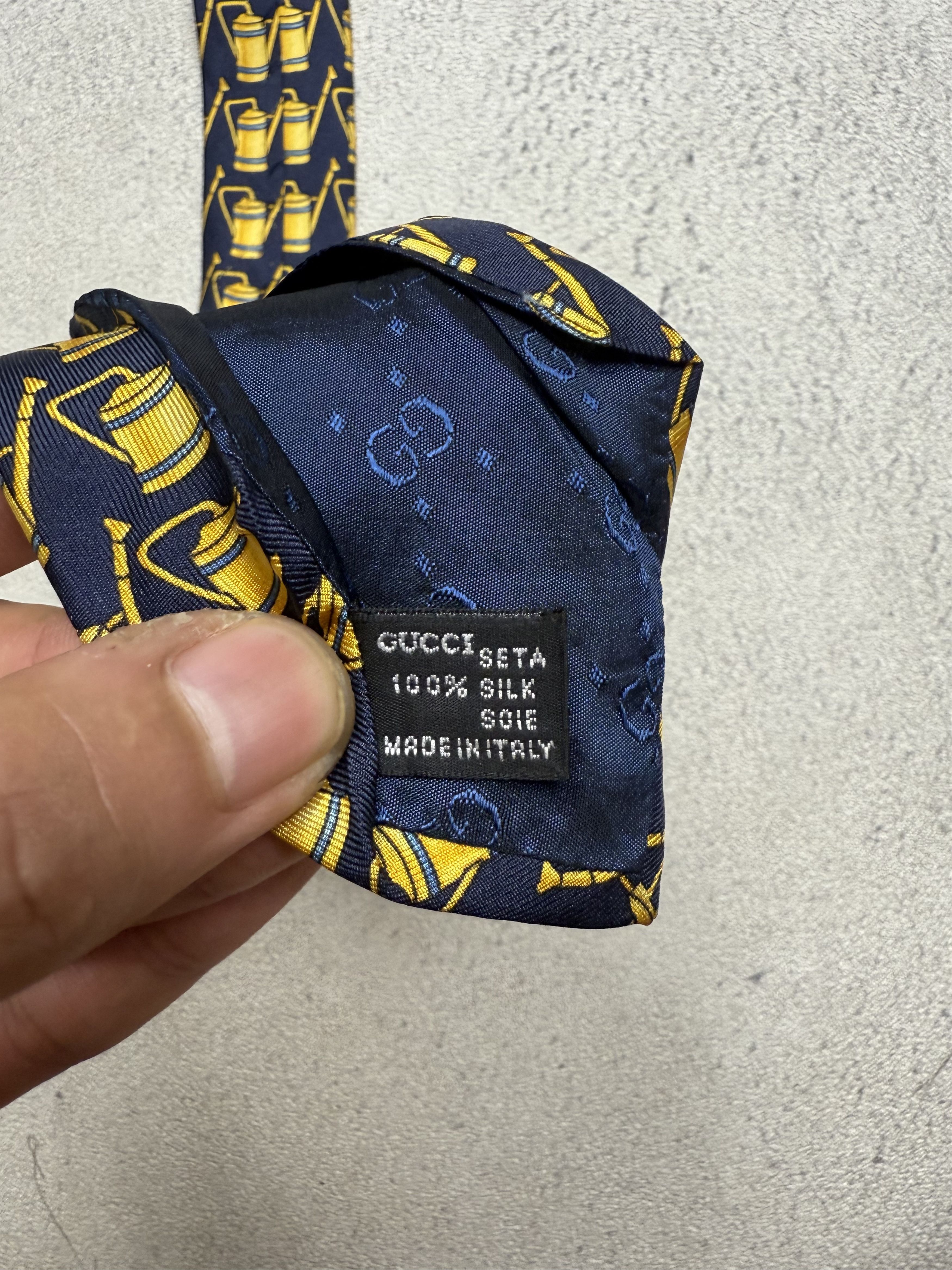 Gucci Gucci Silk Tie Size ONE SIZE - 5 Thumbnail