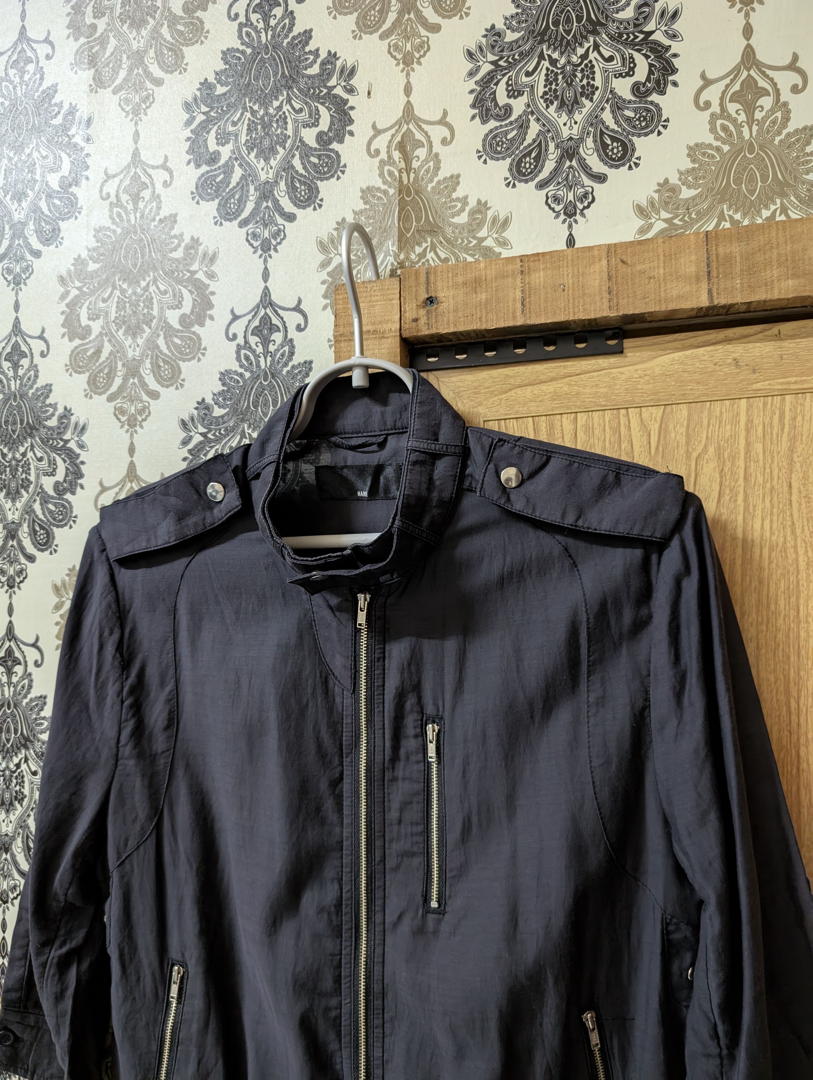 HARE Hare Japan Tecnical Bomber Jacket Cropped Lightweight Size US S / EU 44-46 / 1 - 4 Thumbnail