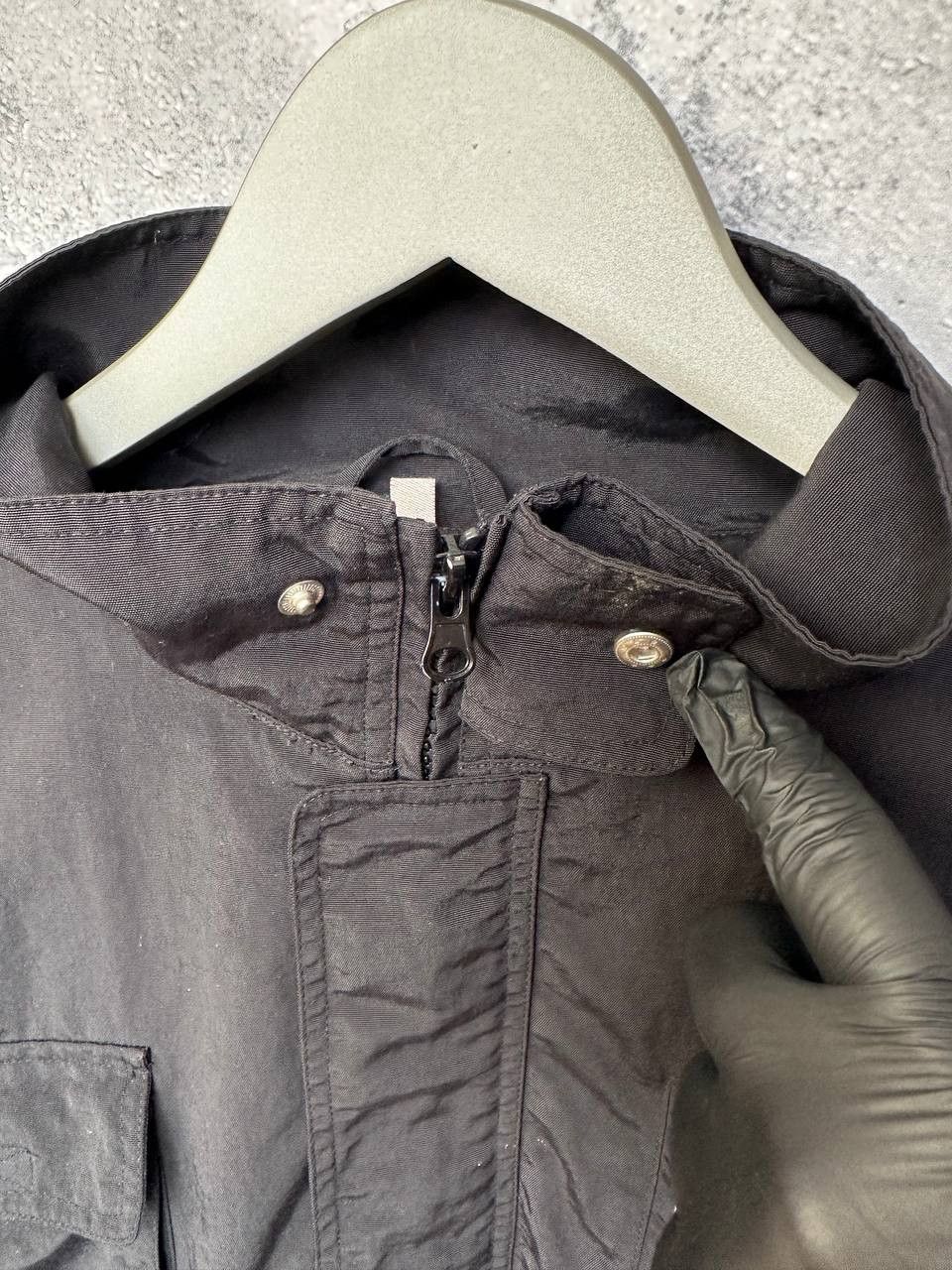 Versace RRP $1265 Versace Classic Black Waterproof Field Rain Jacket Size US L / EU 52-54 / 3 - 11 Thumbnail