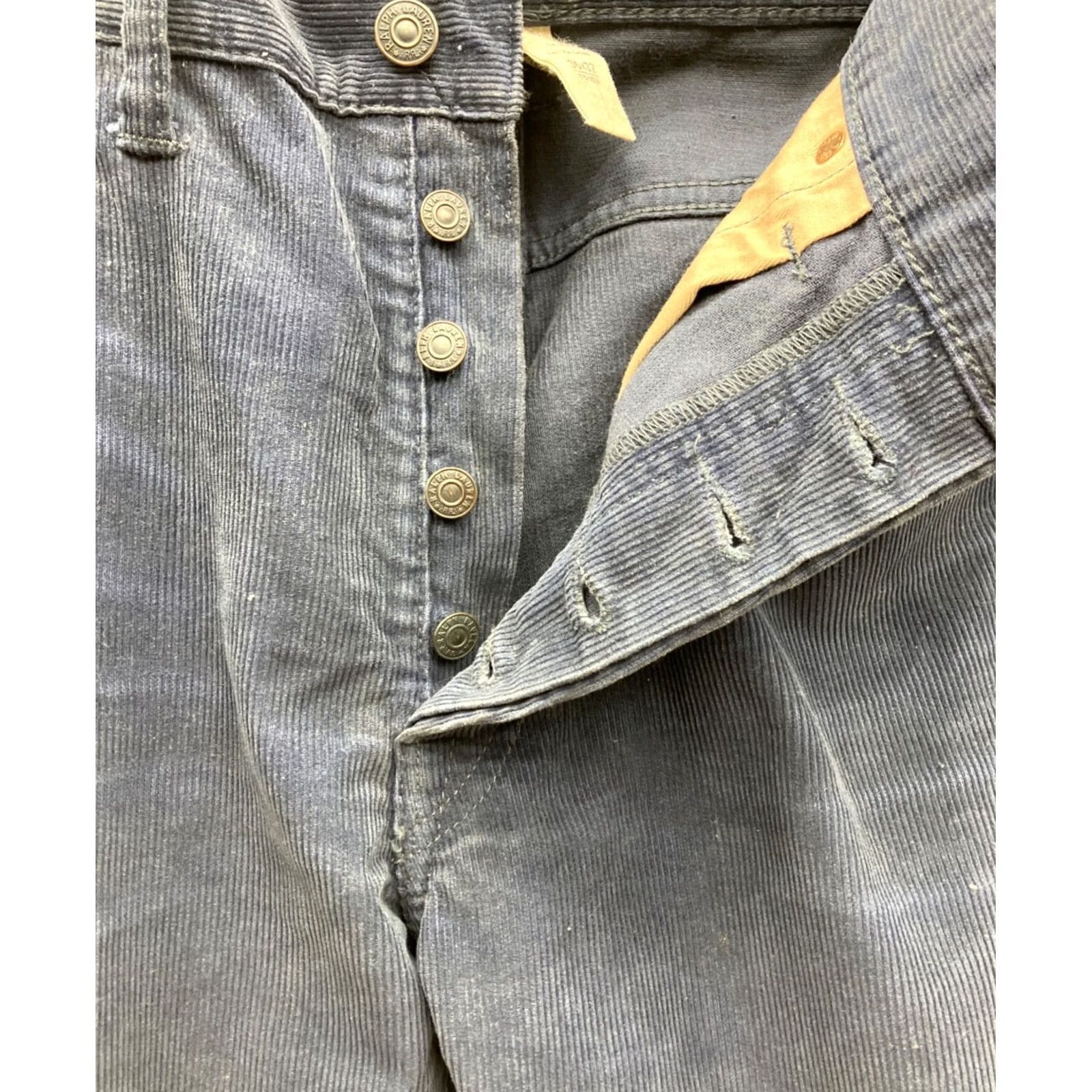 Ralph Lauren RRL Ralph Lauren Corduroy Pants Navy W36×L32 Men’s 5pockets Adult Regular Size 36 Navy Corduroy Pants Mens Size US 36 / EU 52 - 3 Thumbnail