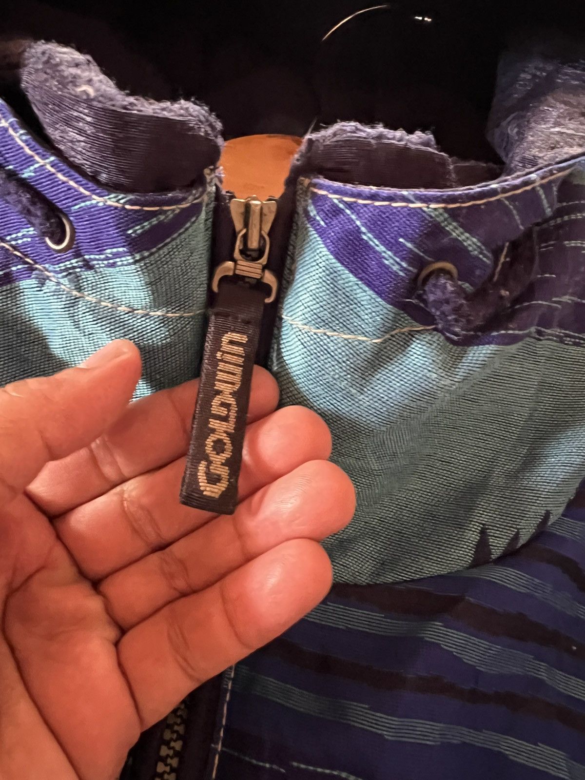 Descente × Goldwin × Japanese Brand 80’s Goldwin By Descente Navajo Half Zipper Jacket Size US L / EU 52-54 / 3 - 7 Thumbnail
