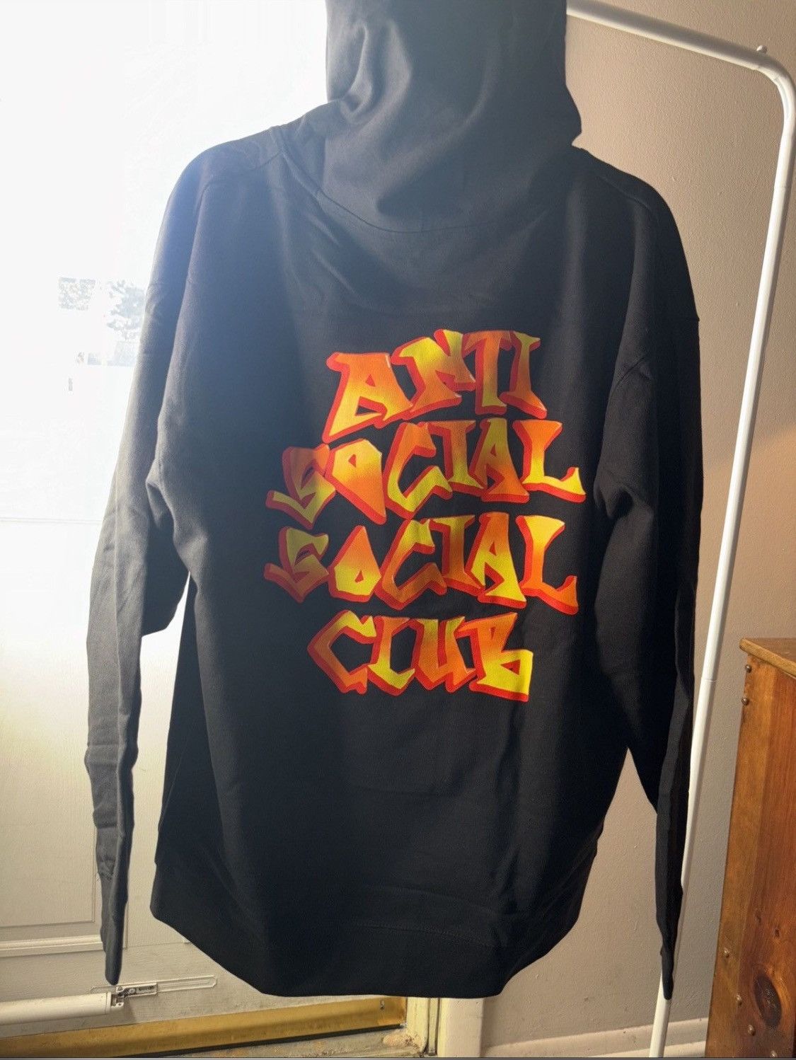 Anti Social Social Club ASSC Low Brow Hoodie Black BRAND NEW Size US XL / EU 56 / 4 - 6 Thumbnail