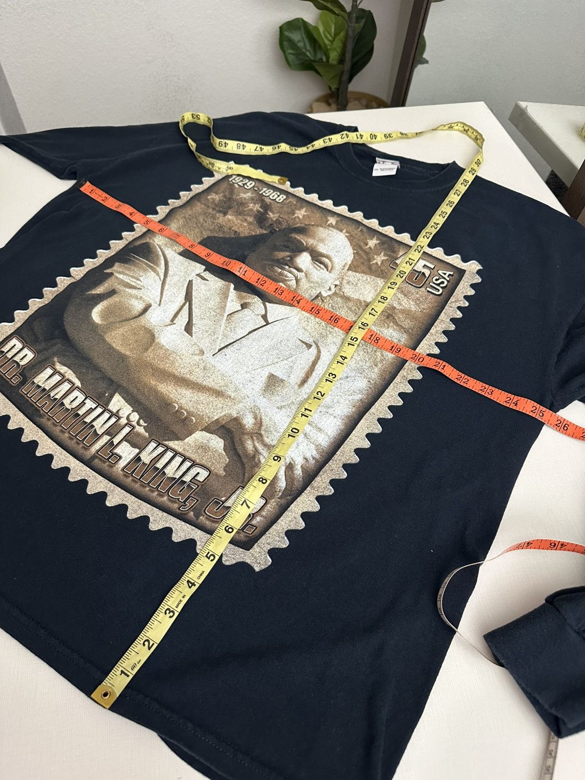 Rap Tees × Vintage Vintage Y2K DR. MARTIN LUTHER KING - I Have A Dream Rap Tee Size US XXL / EU 58 / 5 - 5 Thumbnail
