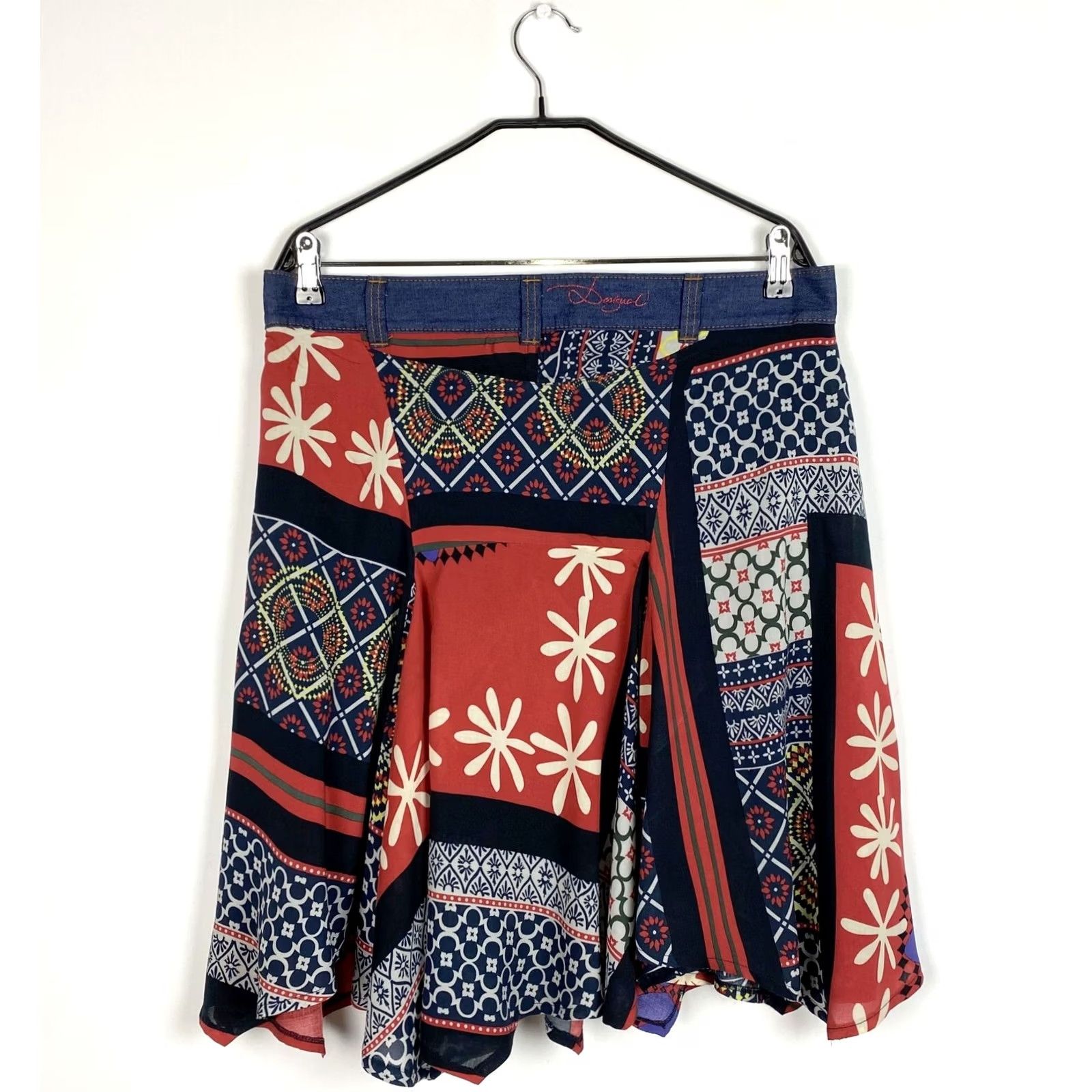 Desigual Desigual womens multicolored Skirt Size 40 Size 27" / US 4 / IT 40 - 3 Thumbnail