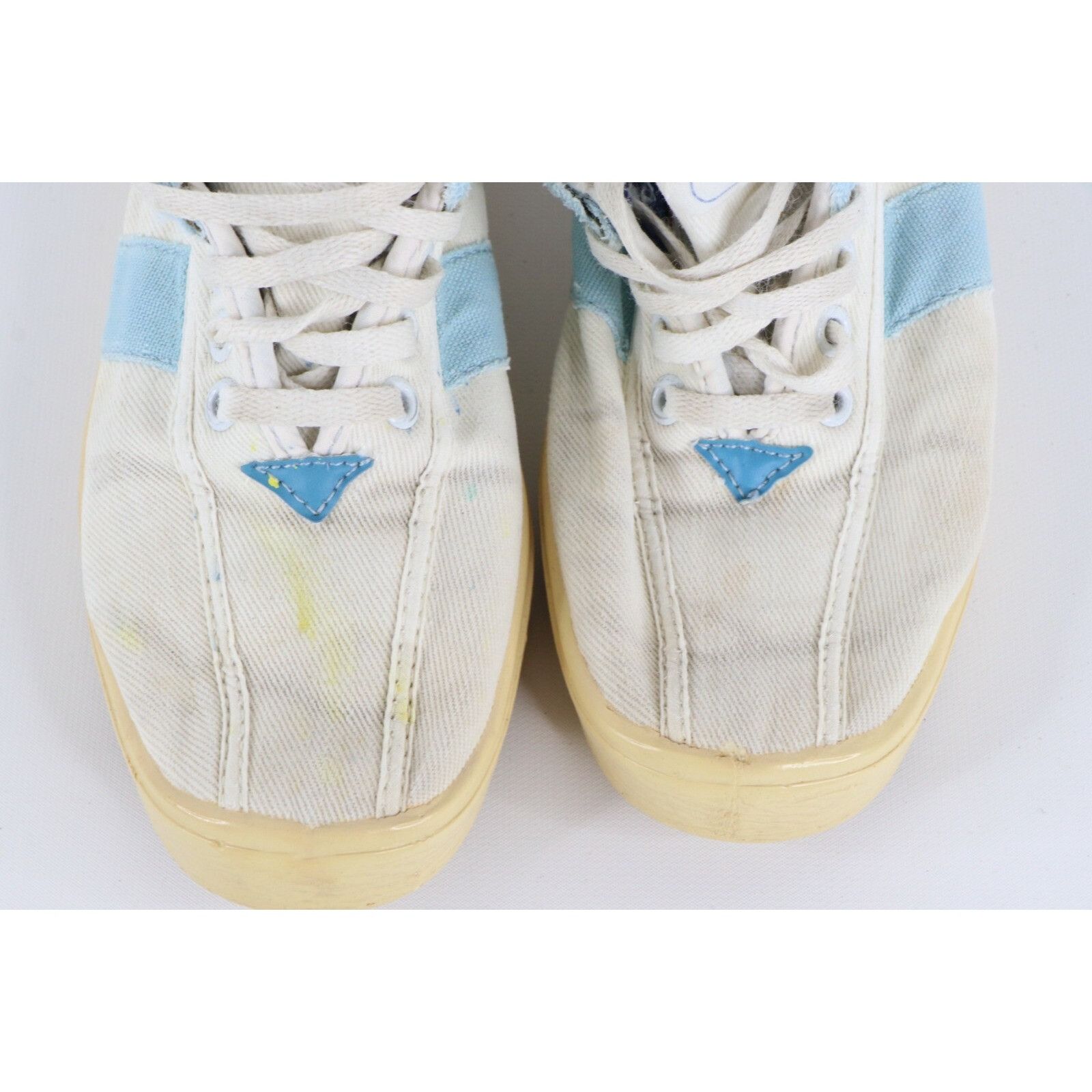 Keds Vintage 80s Pro Keds Distressed Canvas Striped Shoes Size US 6 / IT 36 - 3 Thumbnail