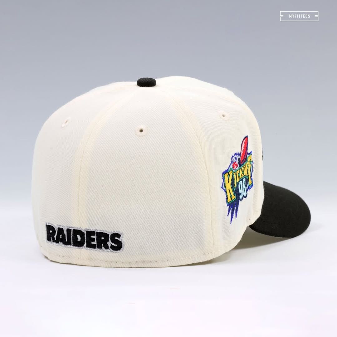 Born X Raised × NFL × New Era SIZE 7 OAKLAND RAIDERS 1998 NFL DRAFT NEW ERA FITTED HAT Size ONE SIZE - 5 Thumbnail