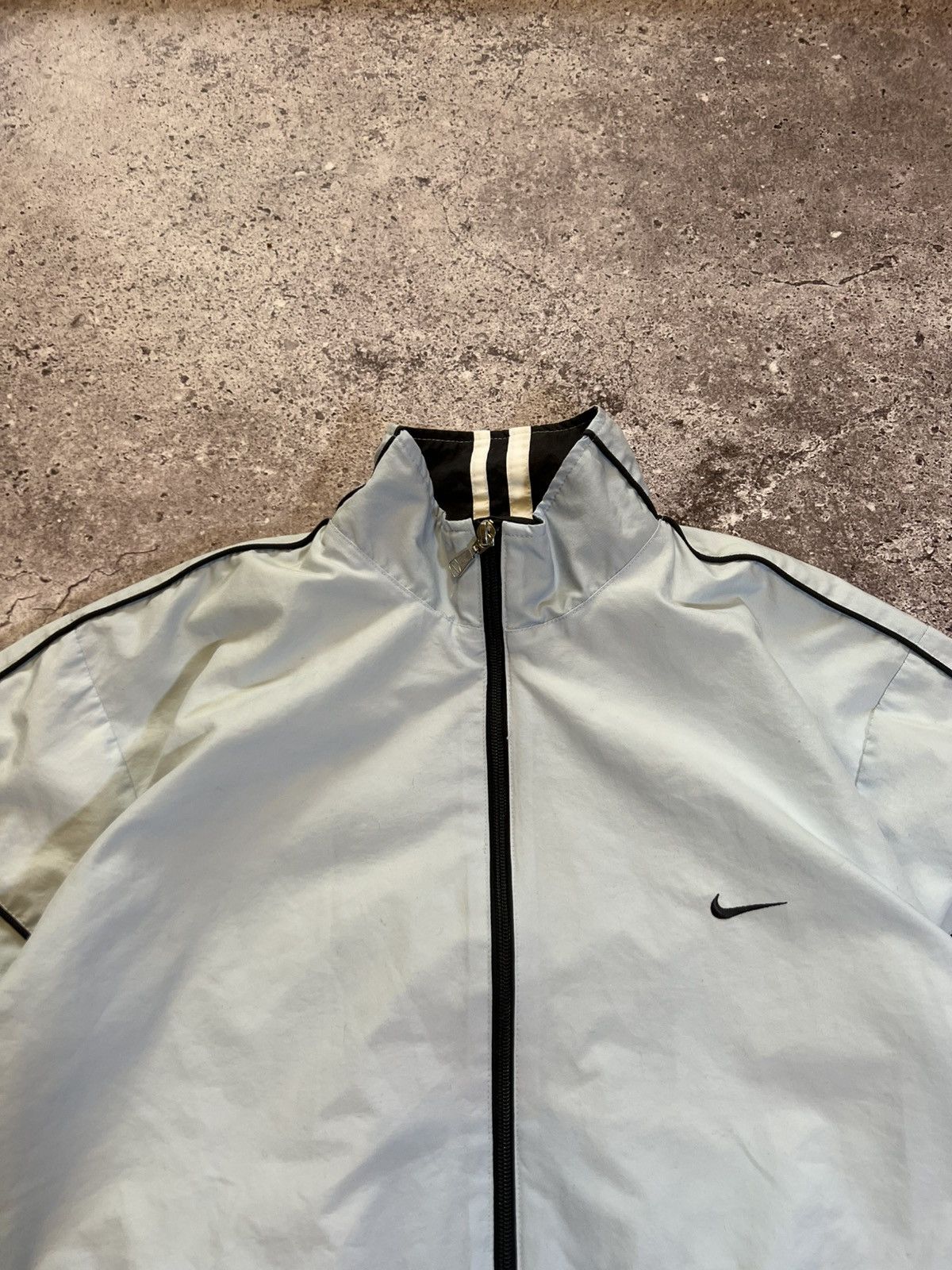 Nike Vintage Nike Baby Blue track jacket drill size M logo Size US M / EU 48-50 / 2 - 9 Thumbnail