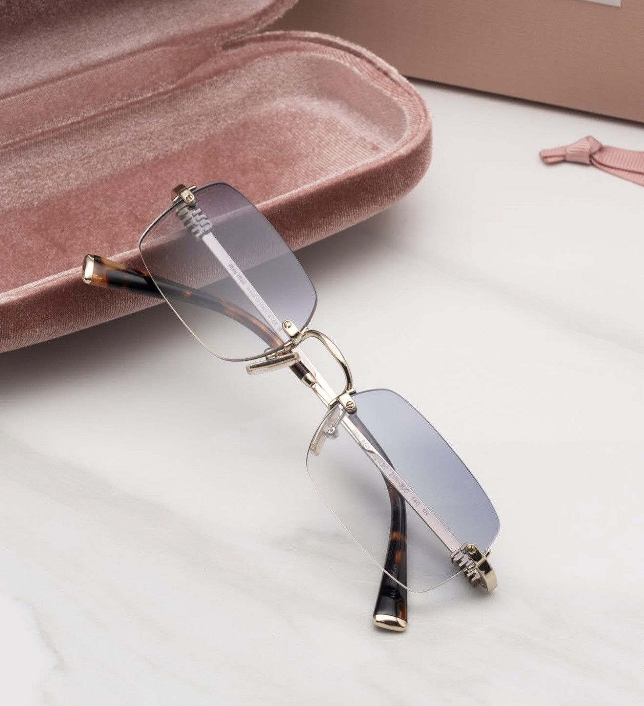 Miu Miu NEW Miu Miu sunglasses Miu Miu MU B50S ZVN80O Size ONE SIZE - 4 Thumbnail