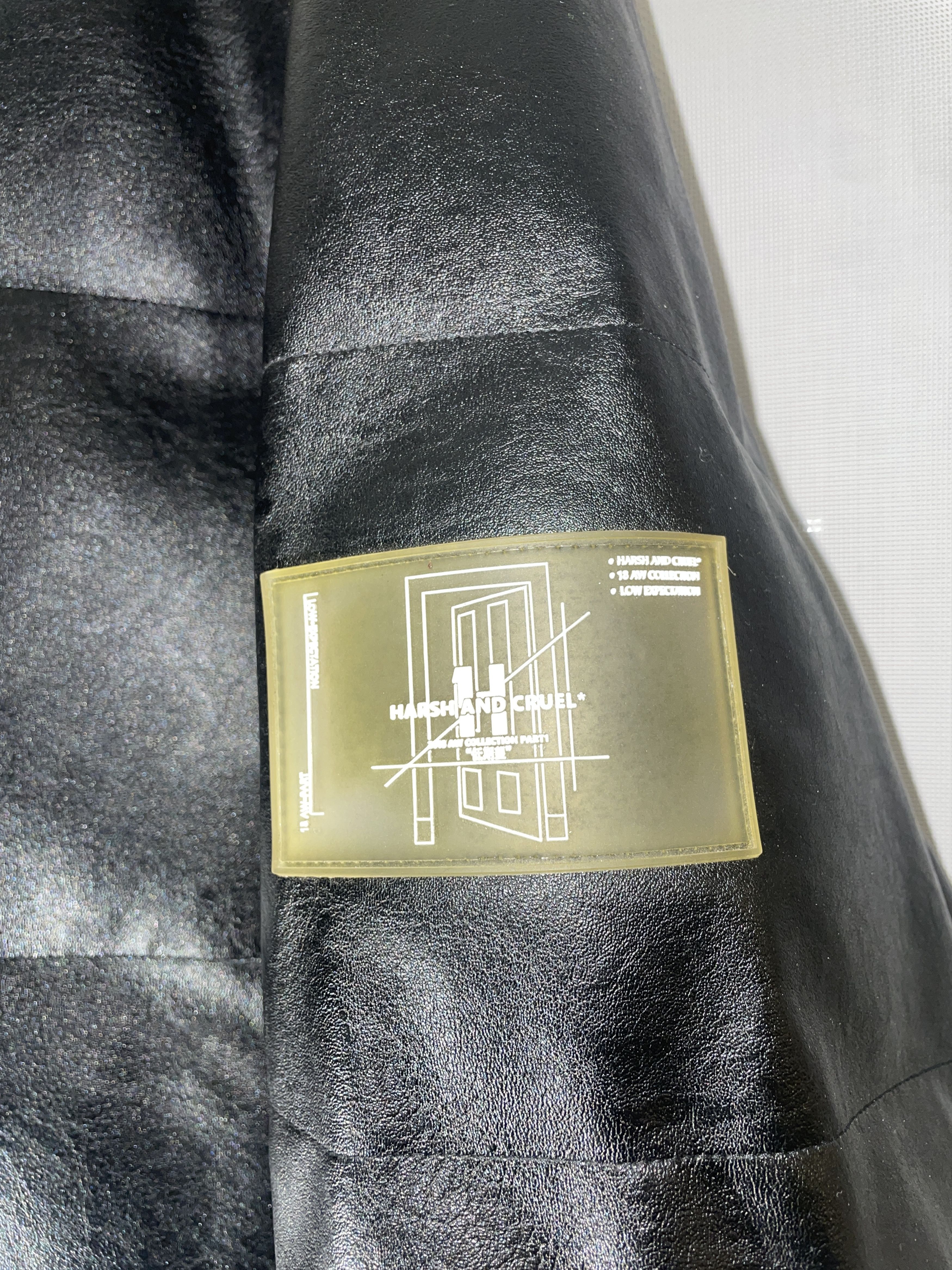 Harsh and Cruel Leather Down Jacket Size US L / EU 52-54 / 3 - 4 Thumbnail
