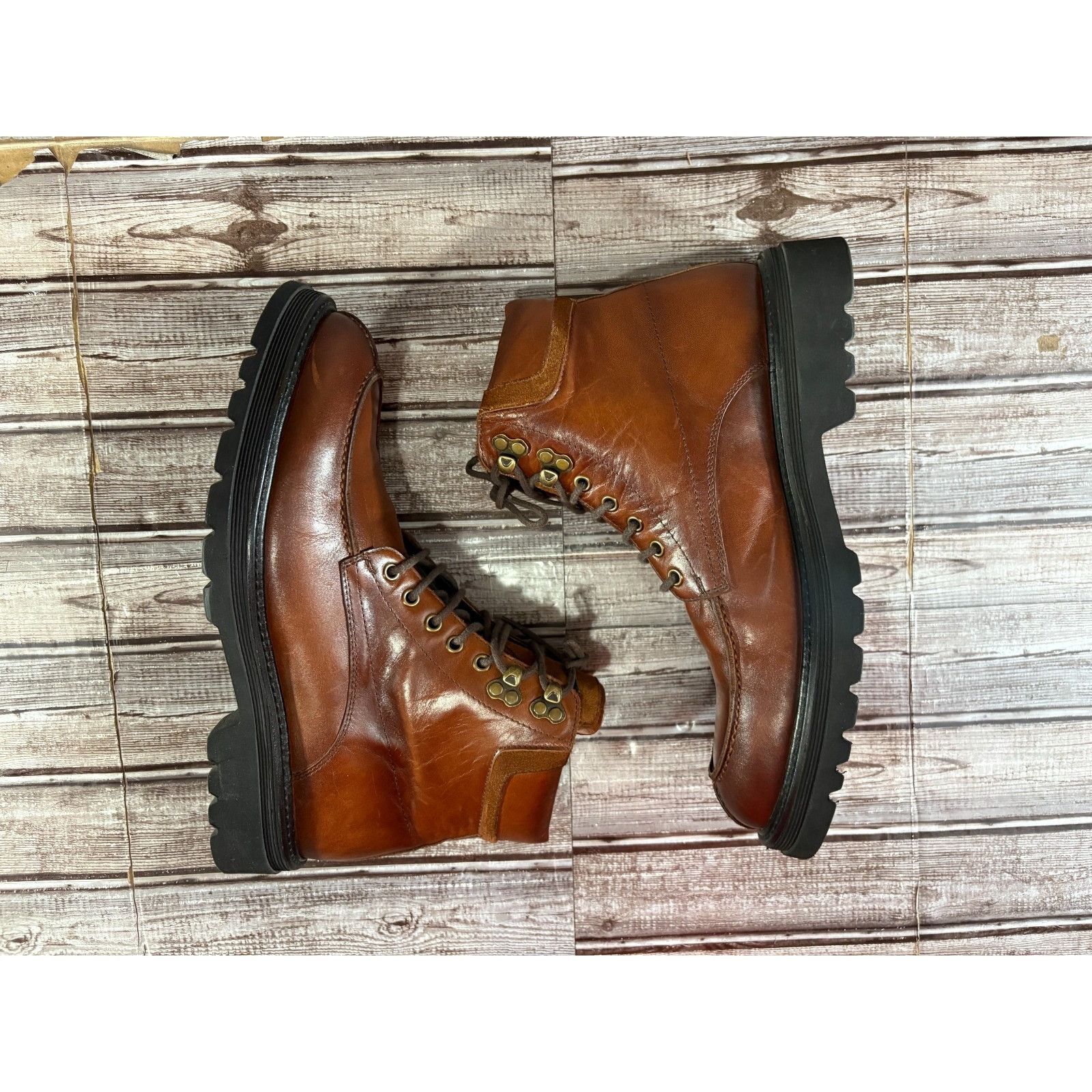 Carpe Diem Carpe Diem ankle lace up trim suede Boots size 42 US 9.5 col Size US 9.5 / EU 42-43 - 5 Thumbnail
