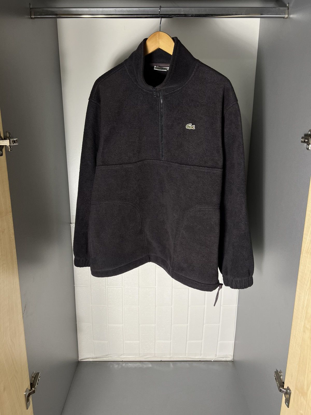 Lacoste VINTAGE LACOSTE CHEMISE SPORT FLEECE JACKET RETRO Y2K 90s Size US L / EU 52-54 / 3 - 2 Thumbnail