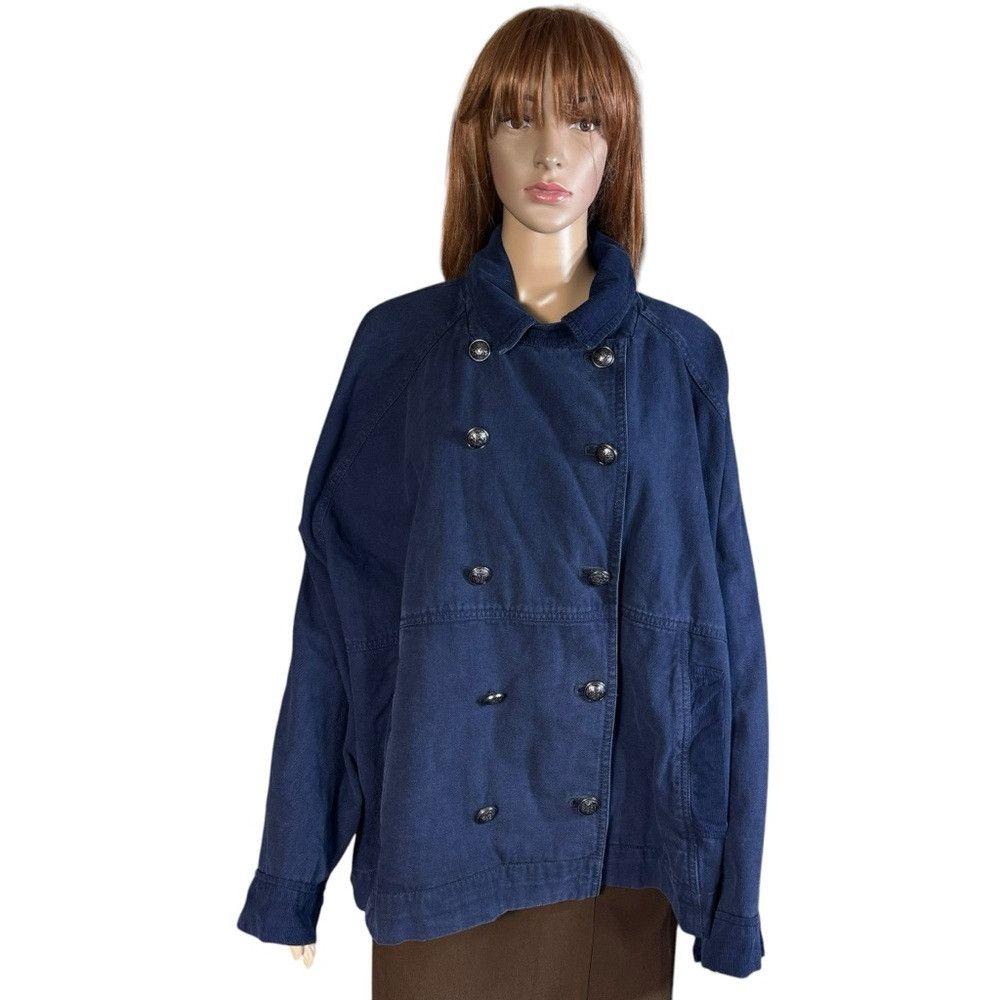 Free People New Free People We The Free Viva Surplus Blue Jacket Size S Size S / US 4 / IT 40 - 3 Thumbnail