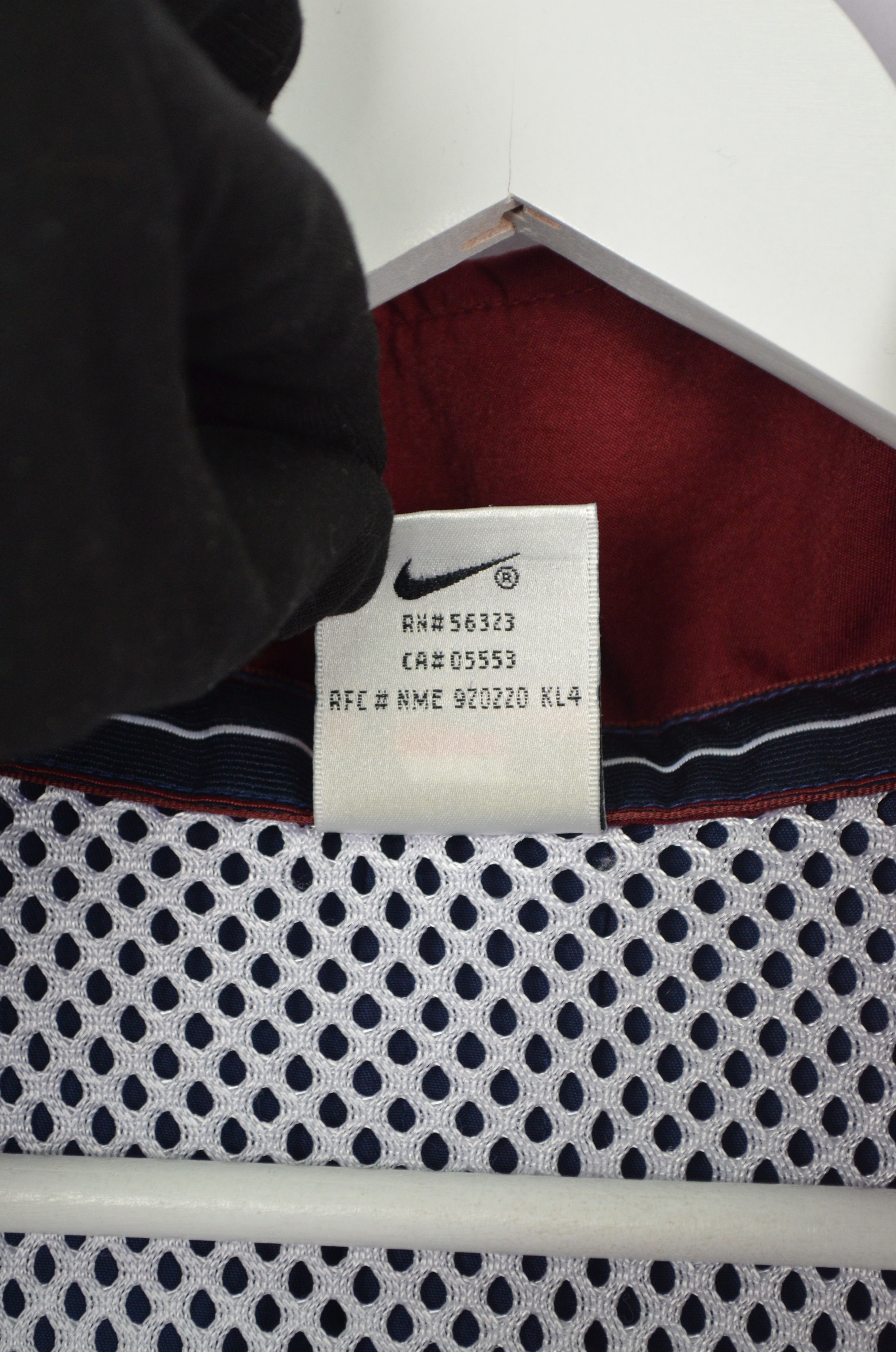 Nike × Vintage 90's Nike Court Jacket White/Navy Size XL Vintage y2k Size US XL / EU 56 / 4 - 12 Thumbnail