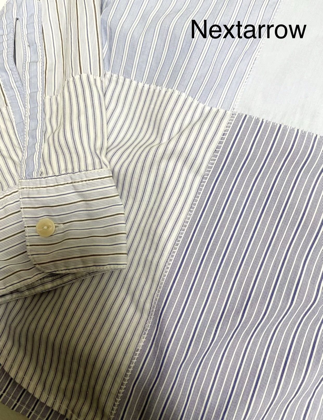 Visvim VISVIM Baijia Fabric Splicing Shirt Size US S / EU 44-46 / 1 - 2 Thumbnail