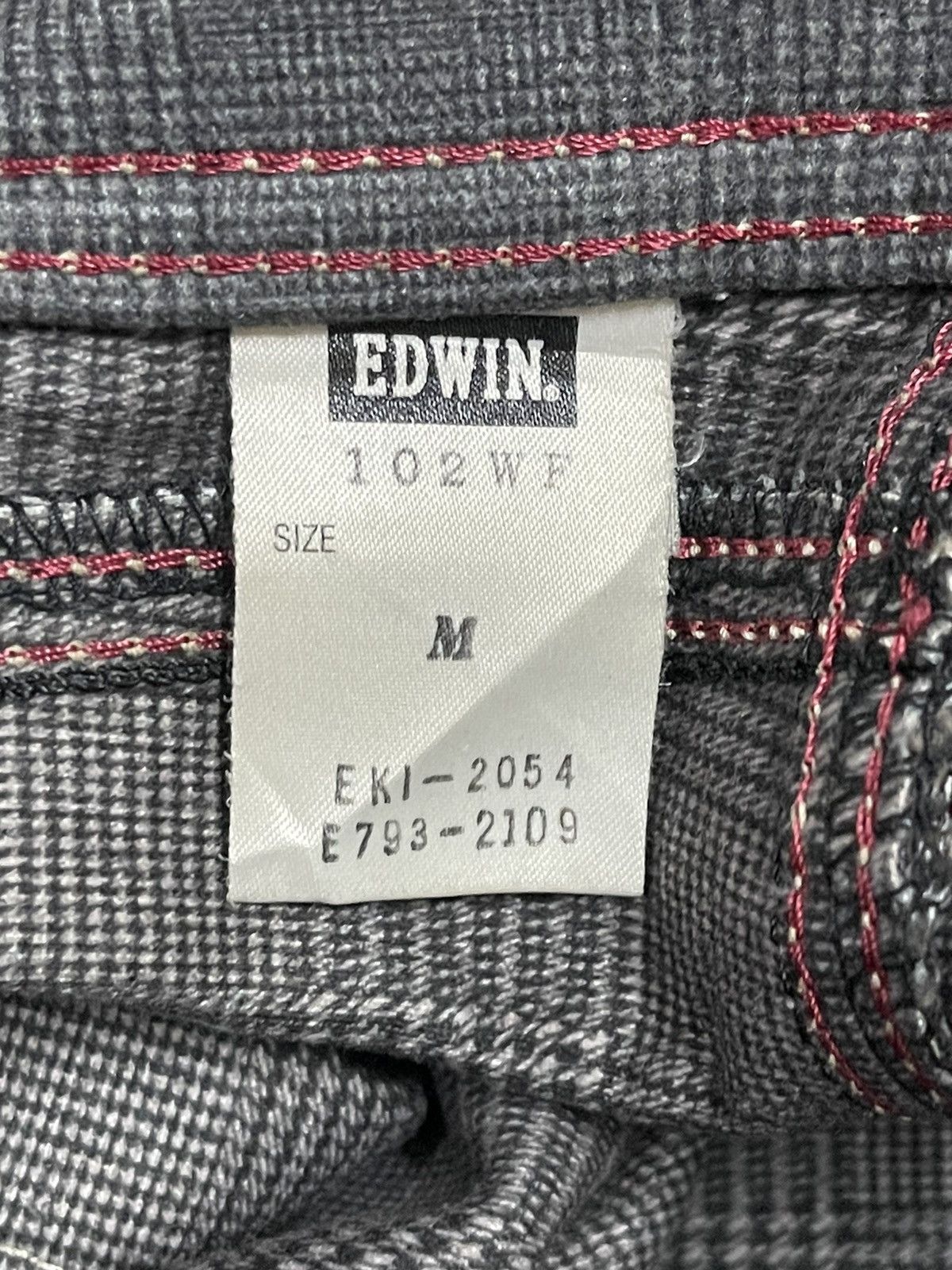 Edwin Vintage Edwin Wild Fire Warm Quality Faded Distress Jeans Size US 34 / EU 50 - 9 Thumbnail
