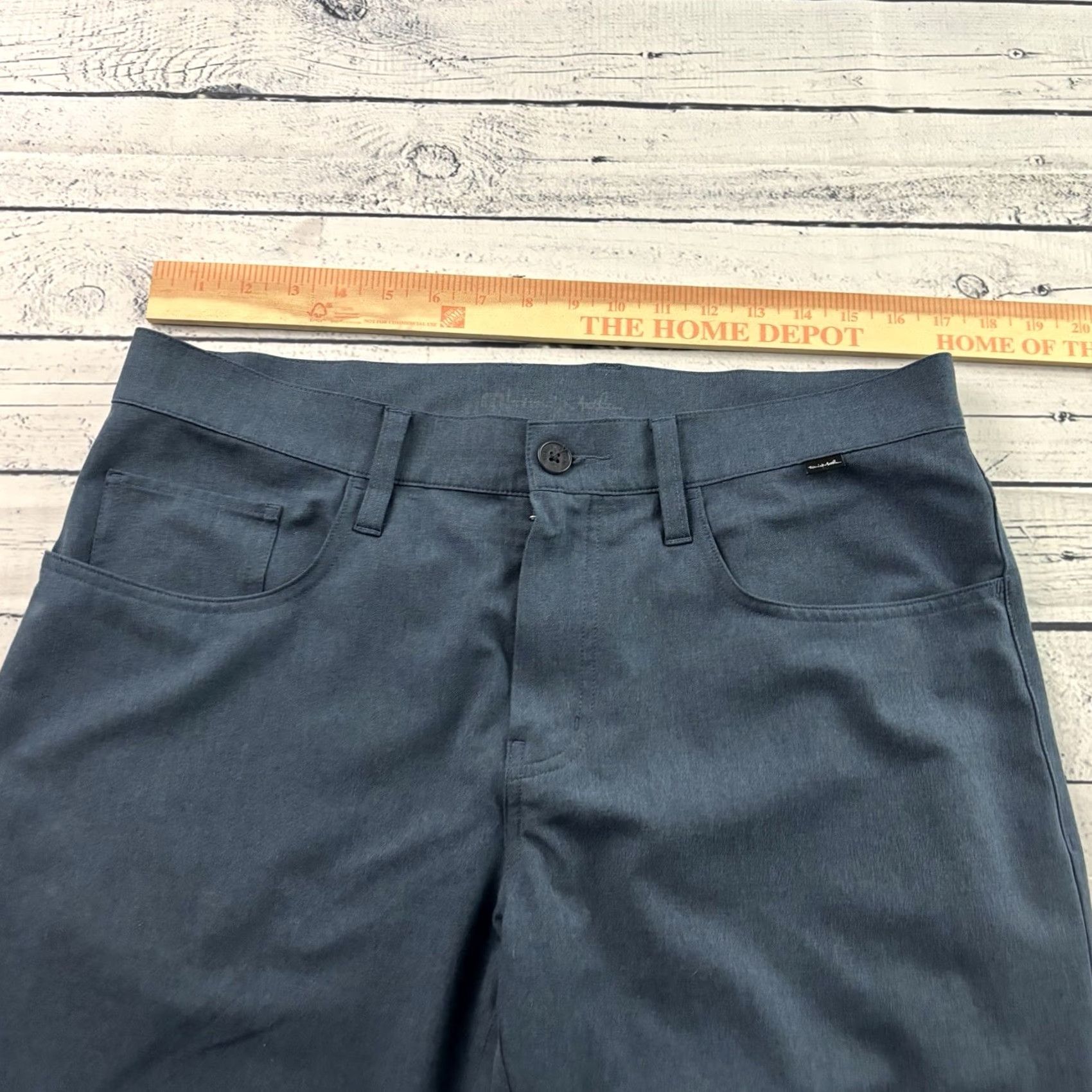TravisMathew Travis Mathew Open To Close 2.0 Golf Pants Men's 33x32 Blue Shirt Pants Blue 90s Concert Size US 33 - 4 Thumbnail