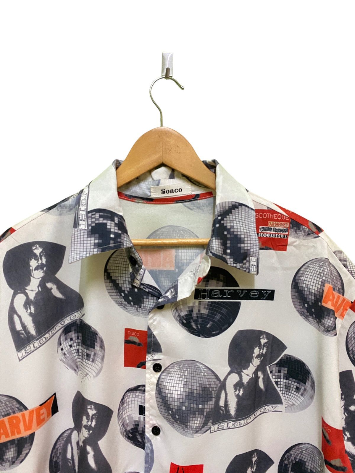 Japanese Brand SONCO DJ HARLEY FULLPRINTED SILK SHIRTS Size US L / EU 52-54 / 3 - 3 Thumbnail