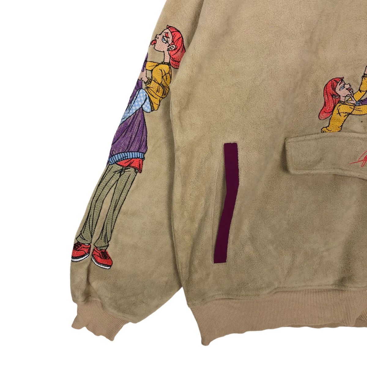 Cartoon Network VINTAGE ANORAK FLEECE JCKET CARTOON BIG LOGO LEFT ALONE Size US M / EU 48-50 / 2 - 3 Thumbnail