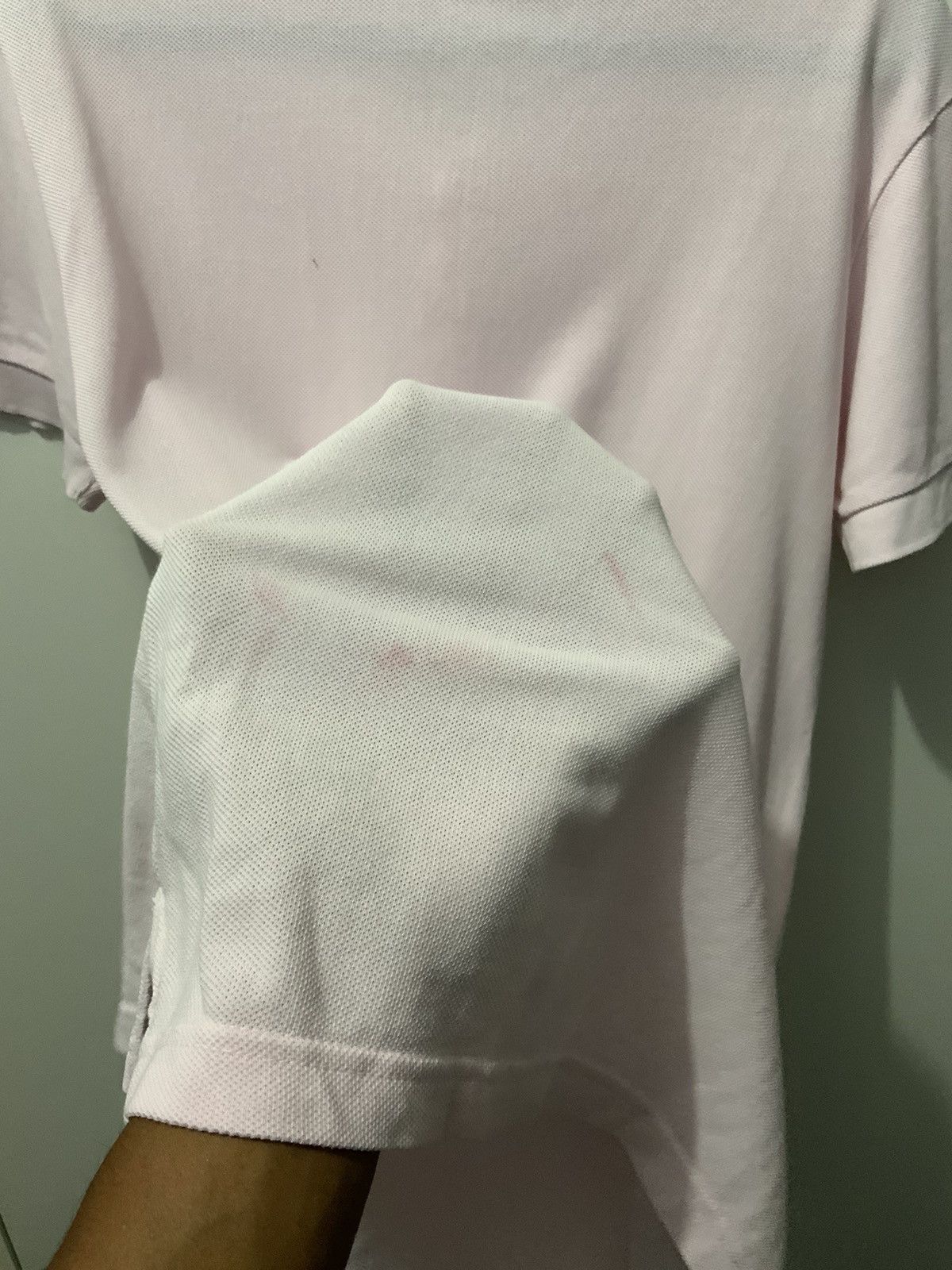 Dolce & Gabbana Dolce & Gabbana Pink Collar Tee Size US S / EU 44-46 / 1 - 8 Thumbnail