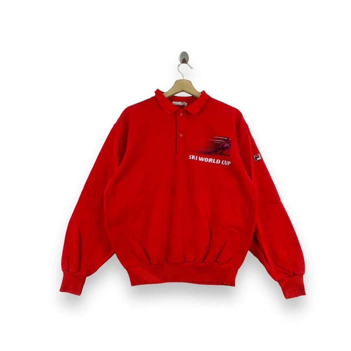Fila Vintage 80’ FILA BJ BJORN BORG Made In Italy Ski Sweatshirt Size XL / US 12-14 / IT 48-50 - 1 Thumbnail