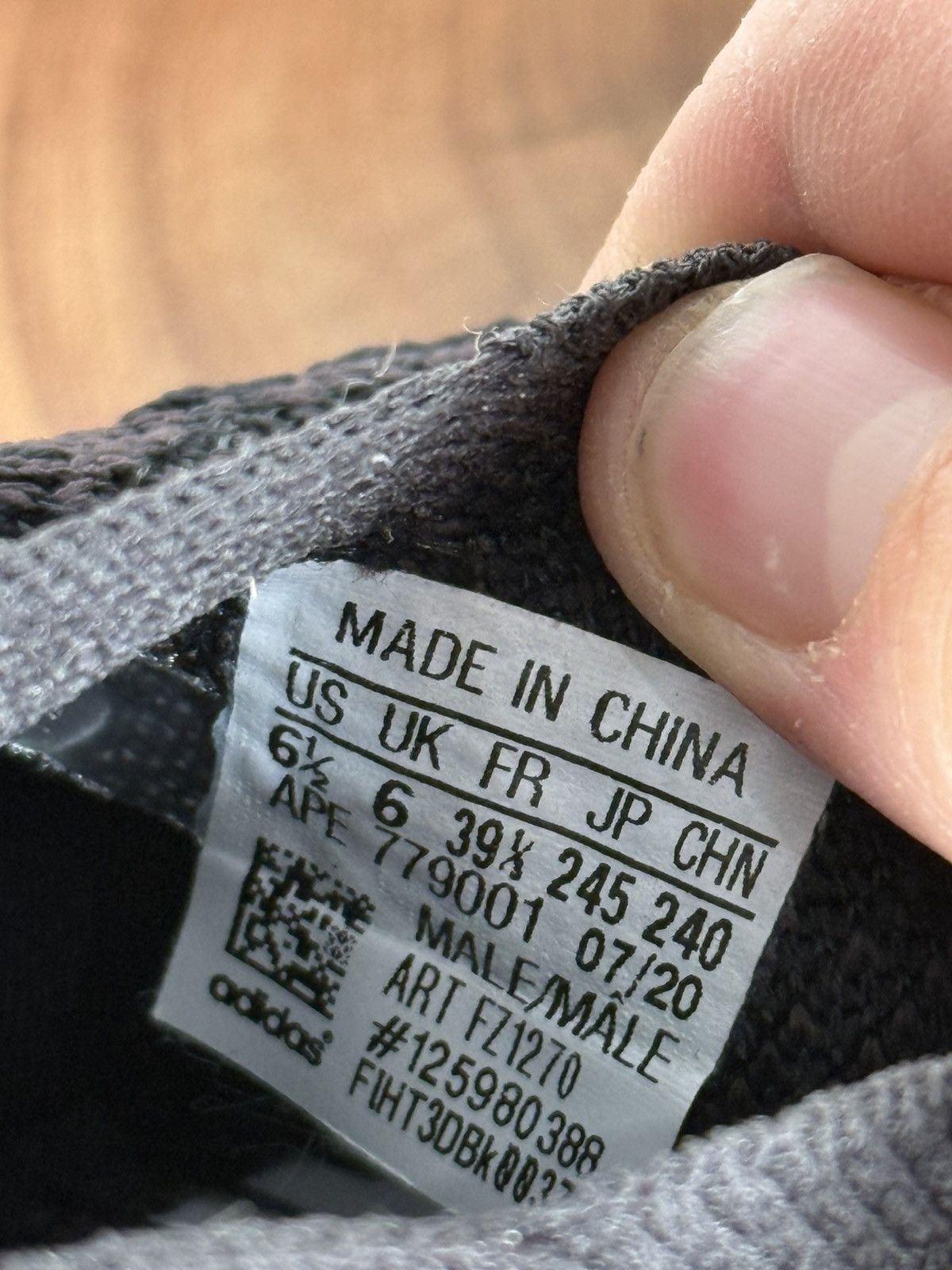 Yeezy Adidas Yeezy Boost 380 Onyx Non-Reflective Size US 6.5 / EU 39-40 - 8 Thumbnail