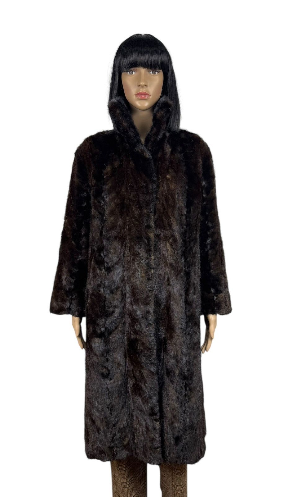 Other Tigre Royal Neuchatel Real Fur Mink Coat Genuine Size M / US 6-8 / IT 42-44 - 1 Thumbnail