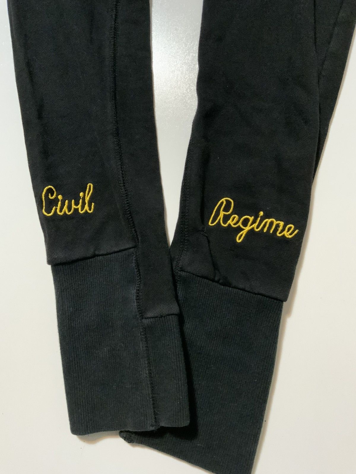 Civil Regime Civil Regime Embroidered Terry Fleece Jogger Sweatpants Size US 32 / EU 48 - 9 Thumbnail