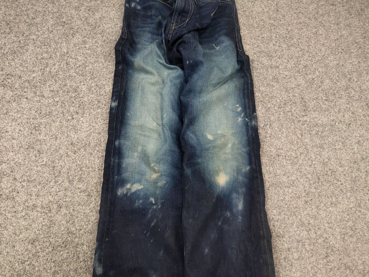 Diesel Diesel shioner Dark dyed Faded Denim Jeans Vintage Style Size US 34 / EU 50 - 4 Thumbnail