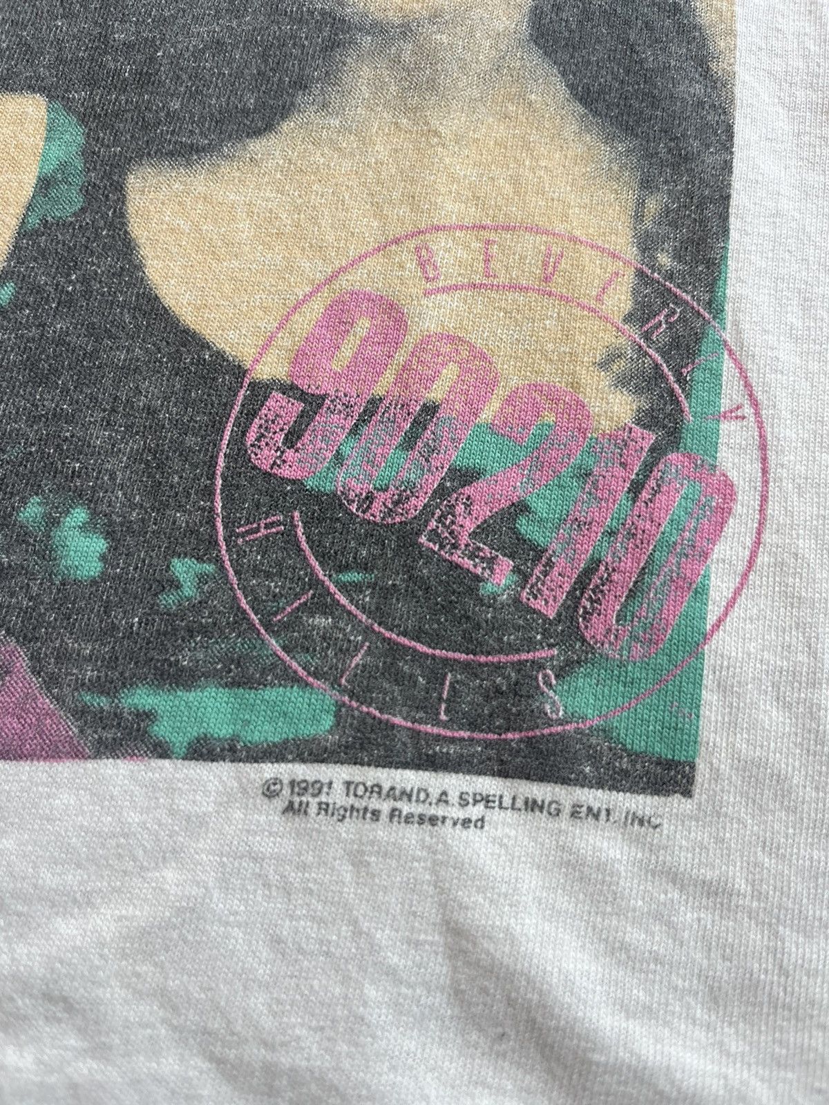 Arts & Science Vintage BEVERLY HILLS 90210 Promo Series 1991’s Tshirt Size US M / EU 48-50 / 2 - 6 Thumbnail