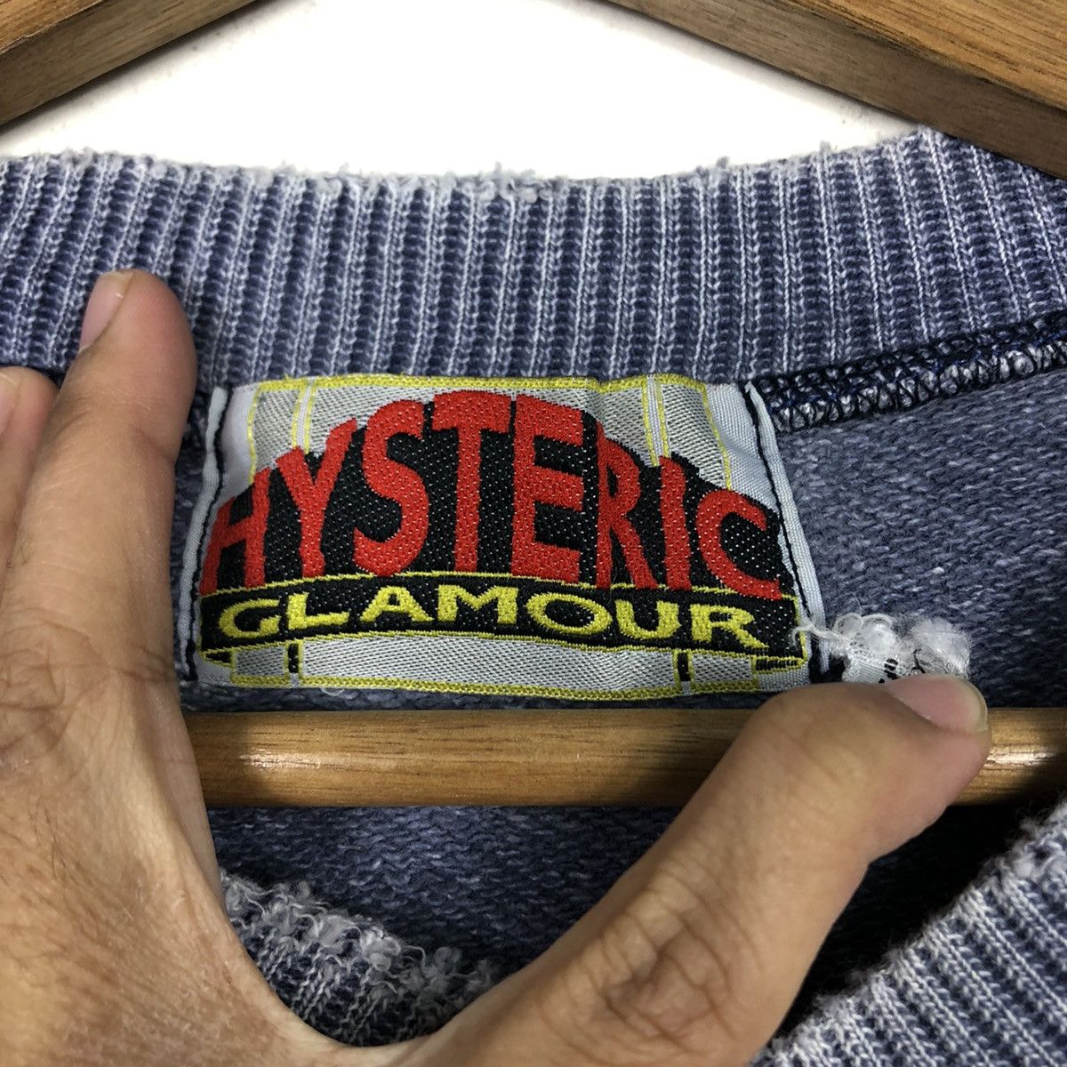 Hysteric Glamour 📌Long Sleeve Sweatshirt Hysteric Glamour Big Logo Size US S / EU 44-46 / 1 - 14 Thumbnail