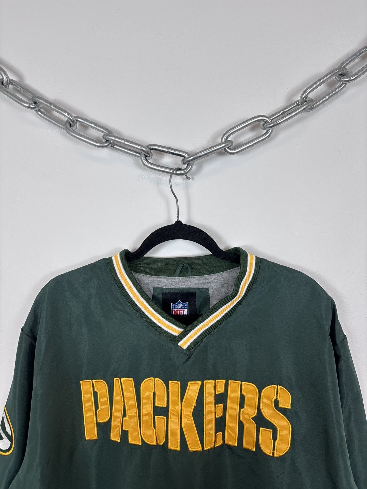 G-III G-III Green Bay Packers NFL V-Neck Jacket Pullover Crewneck Size US XXL / EU 58 / 5 - 2 Thumbnail