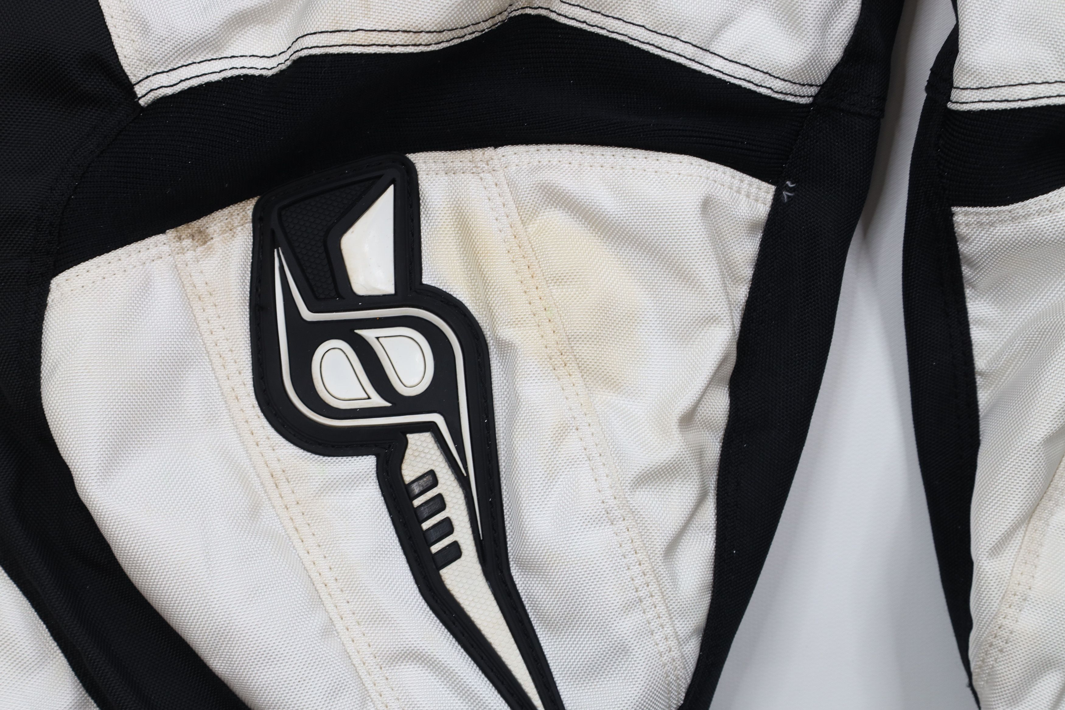 Vintage Vintage Moto Motorcycle Motocross Racing Pants White Black Size US 32 / EU 48 - 6 Thumbnail