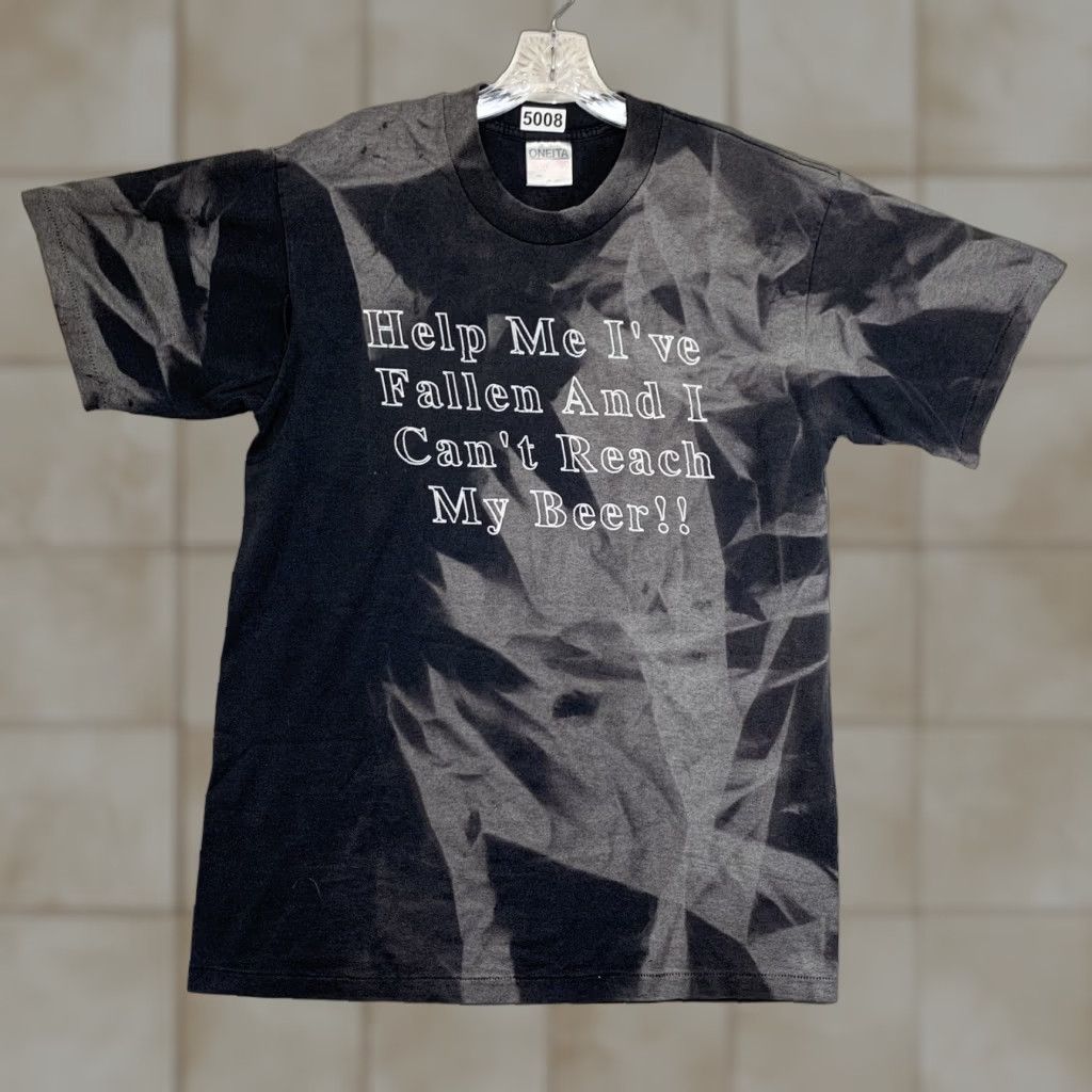 Vintage VINTAGE Beer T Shirt Mens L Joke Humor Funny Saying Grunge 90s Size US L / EU 52-54 / 3 - 1 Thumbnail