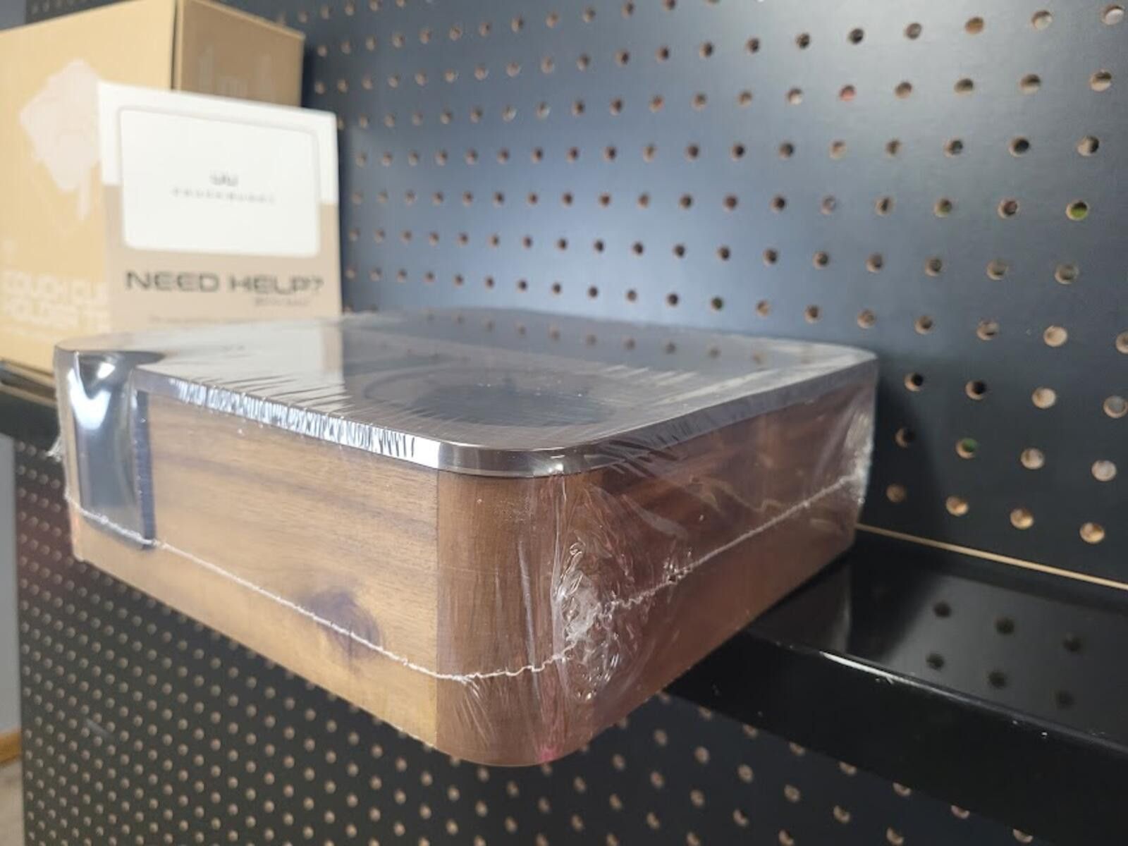 Other UU Essentials Couch Cup Holder Tray - Acacia Wood & Silicone Size ONE SIZE - 5 Thumbnail