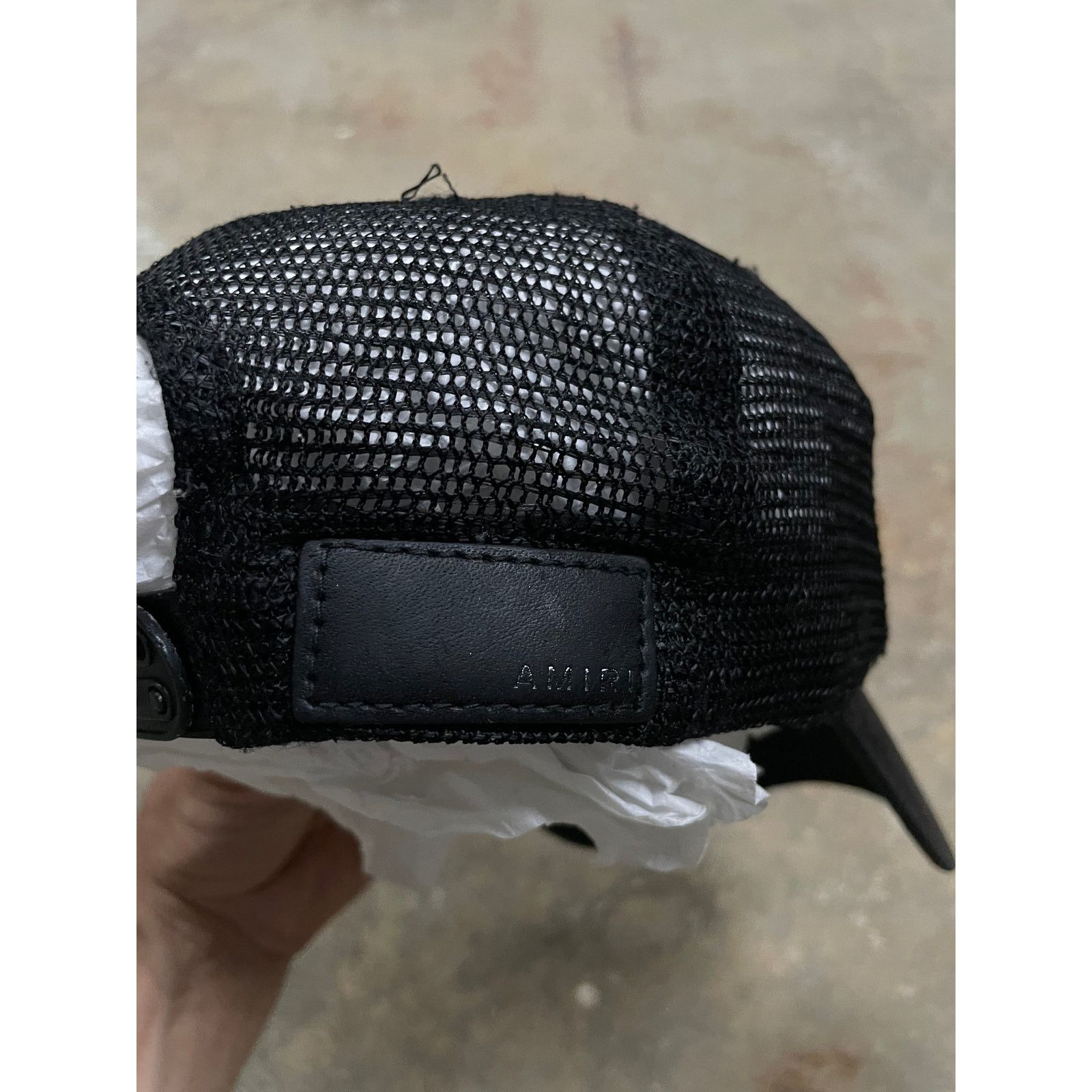 Amiri Amiri Cap Black Playboy Used OS Size ONE SIZE - 3 Thumbnail