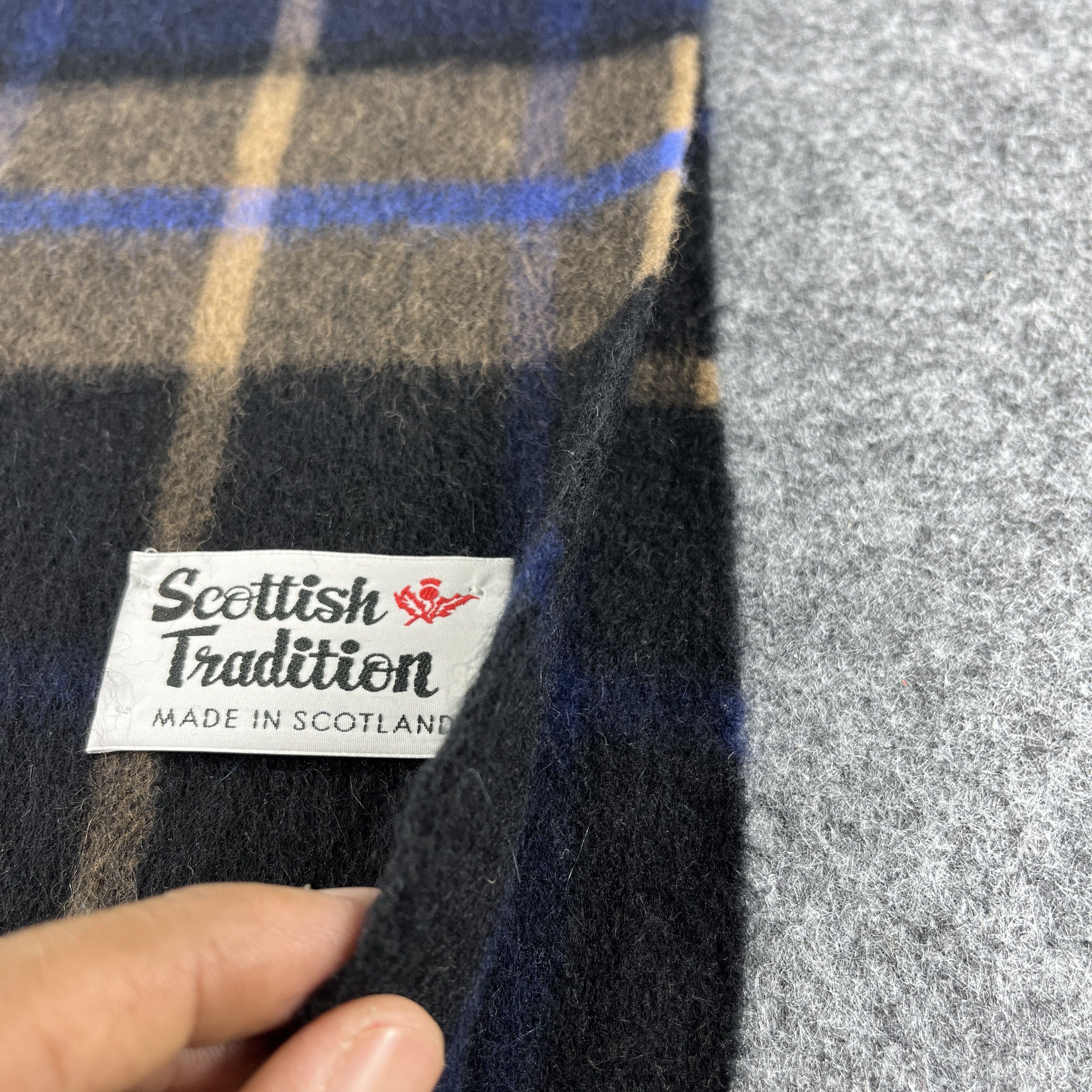 Japanese Brand Scottish Tradition Scarf / Muffler / Neckwear T1196 Size ONE SIZE - 5 Thumbnail