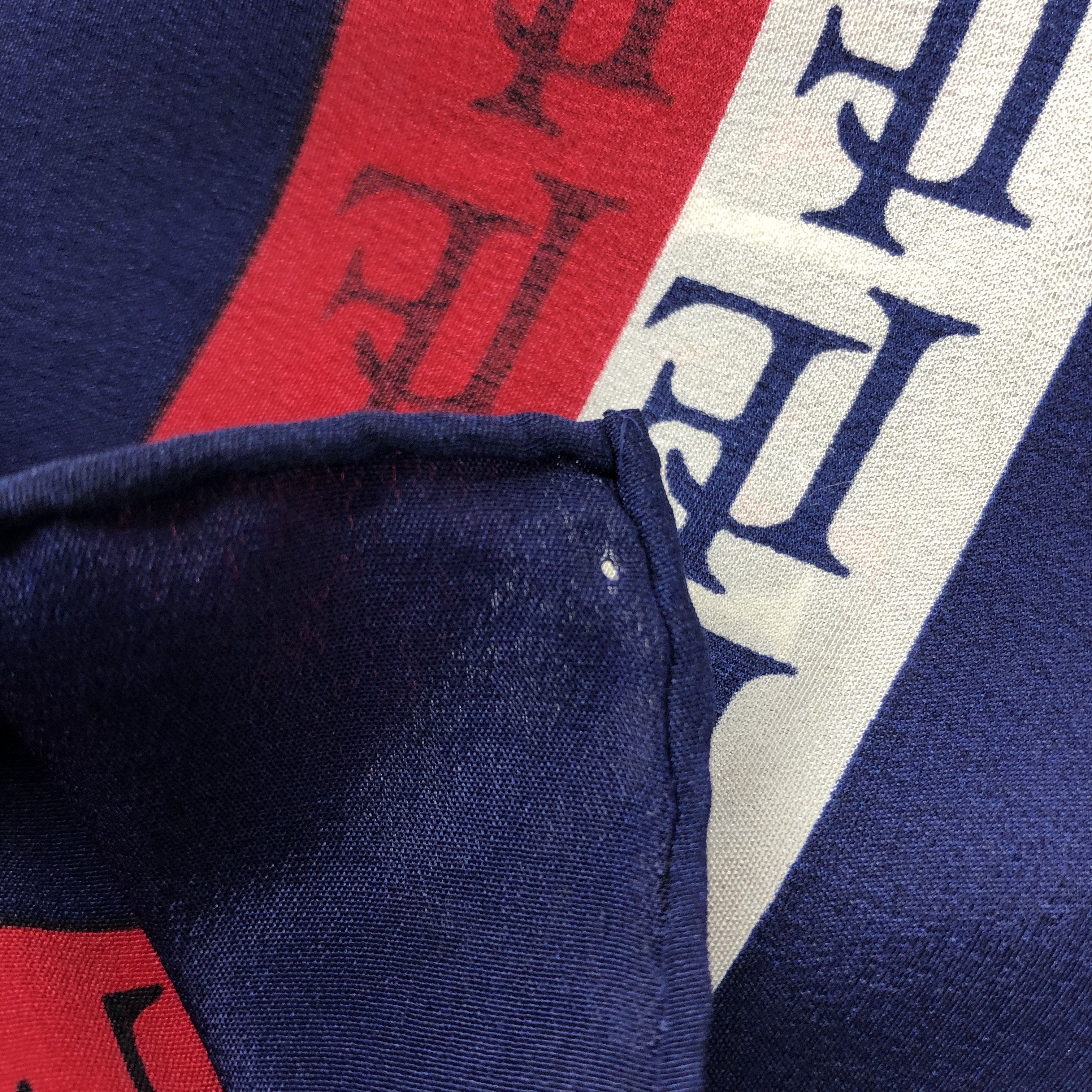 Louis Feraud Vintage Louis Feraud SILK Scarf Twill Stole Wraps Scarves Size ONE SIZE - 14 Thumbnail