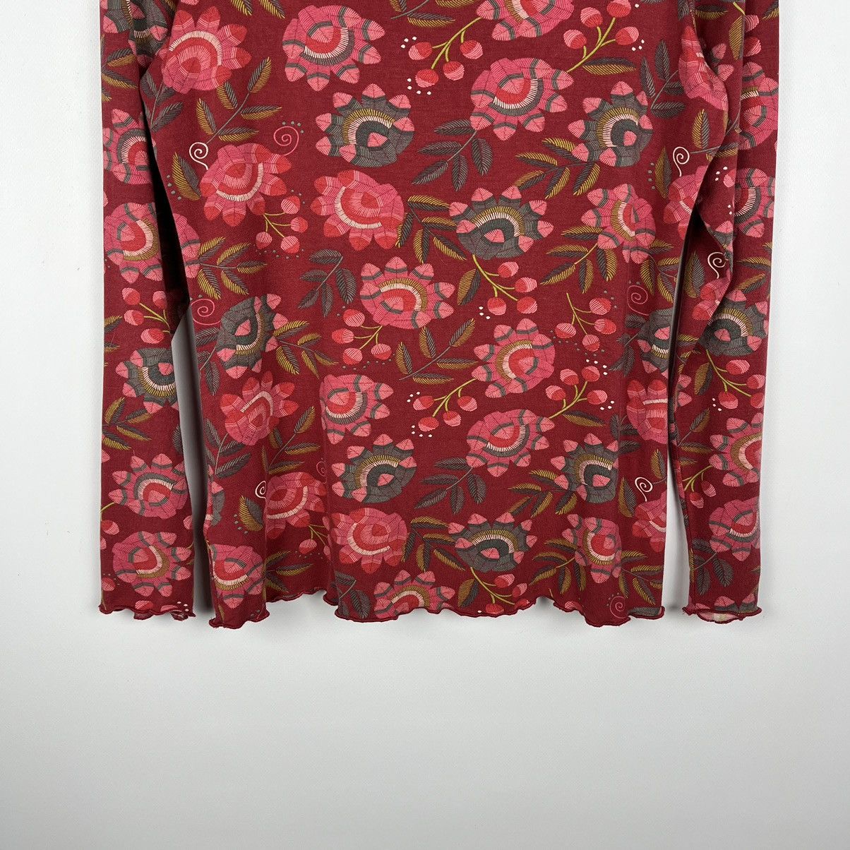 Gudrun Sjoden Designer Gudrun Sjoden ladies floral pattern tunic blouse Size S / US 4 / IT 40 - 10 Thumbnail
