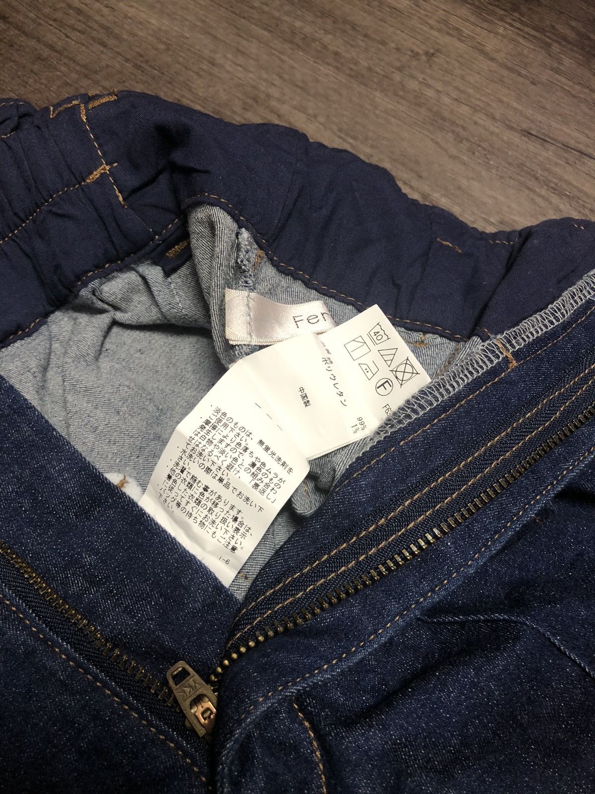 Designer × Japanese Brand Japanese Brand Feroux Onward Kashiyama Co Jeans With Belt Size 28" / US 6 / IT 42 - 20 Thumbnail