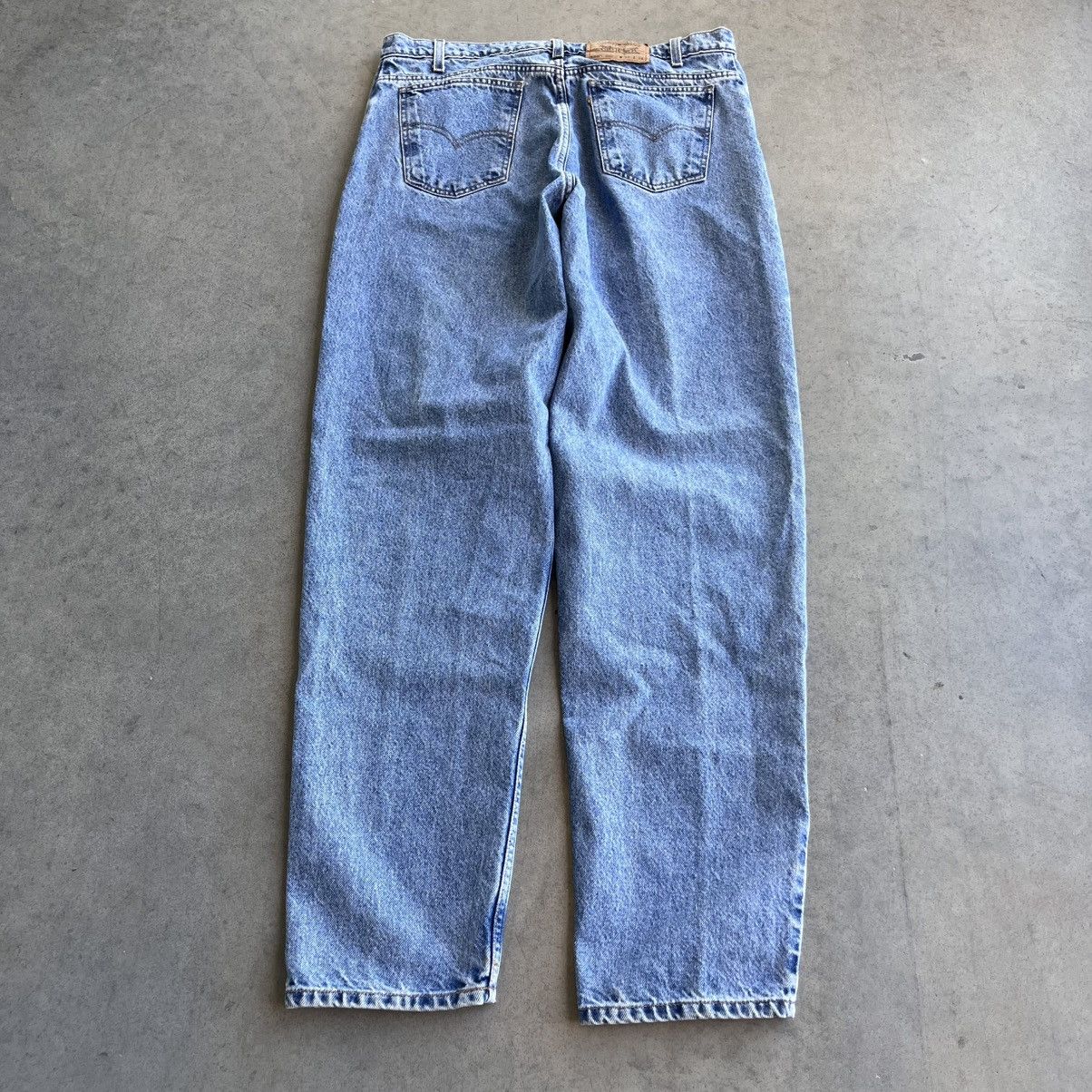 Other Vintage Levi's Orange Tab Denim Jeans Tapered Leg Fit 36x34 Size US 36 / EU 52 - 8 Thumbnail