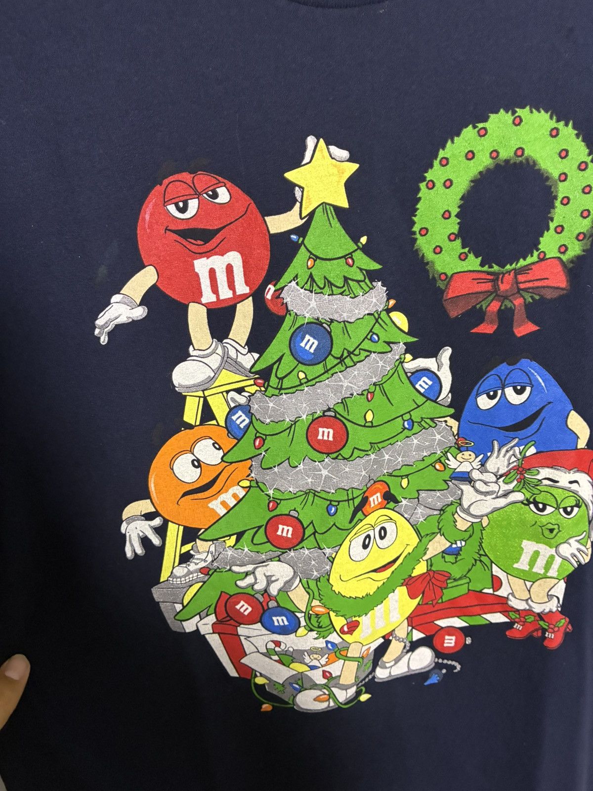 Vintage Vintage M&M t shirt Size US XL / EU 56 / 4 - 6 Thumbnail