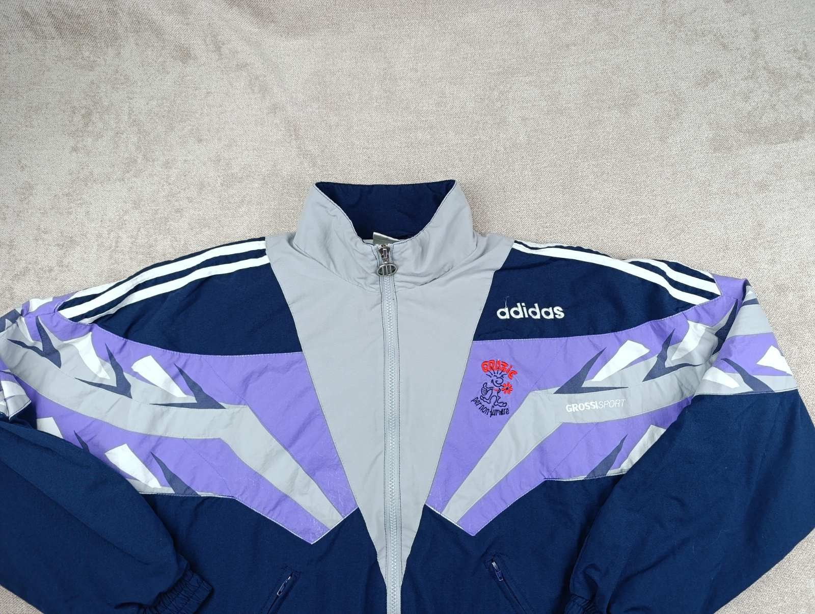 Adidas VINTAGE 90S ADIDAS Y2K RETRO HYPE TRACK SUIT JACKET/PANTS Size US 28 / EU 44 - 4 Thumbnail