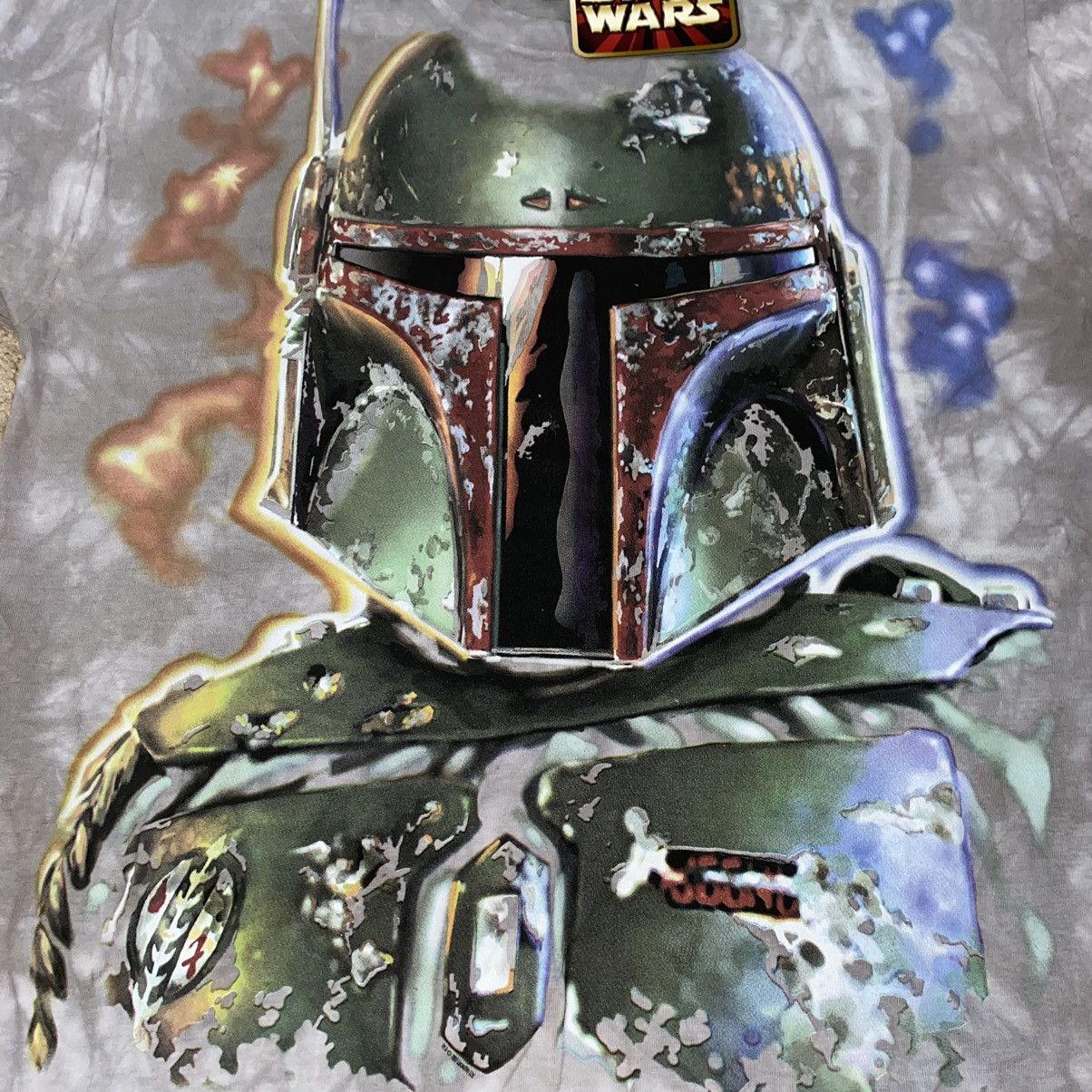 Star Wars Vintage DSWT 1997 Boba Fett Star Wars AOP Size US L / EU 52-54 / 3 - 3 Thumbnail