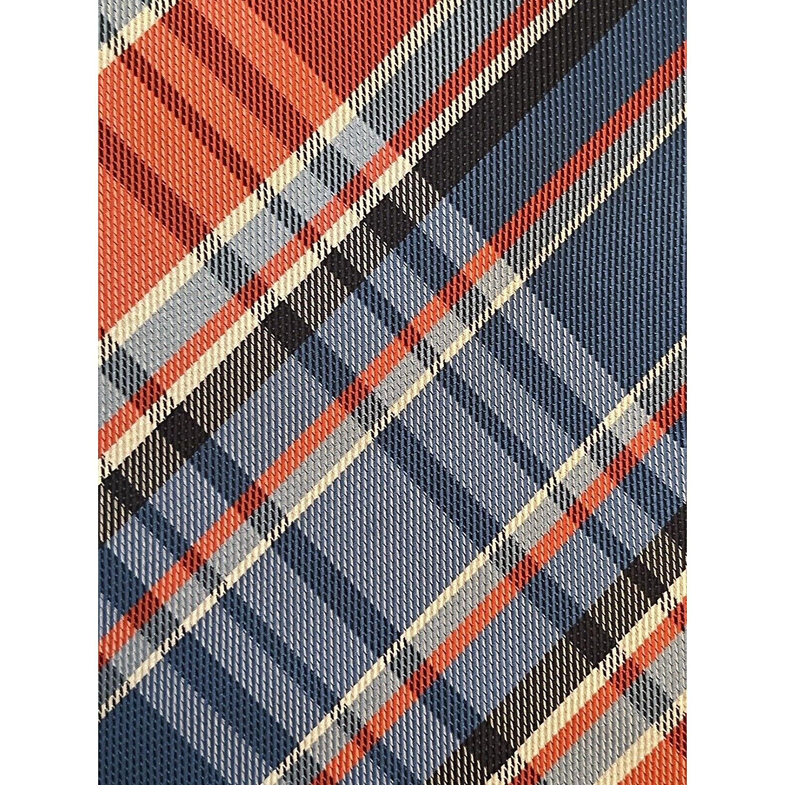 Jones New York Jones New York Red Blue 100% Polyester Tie Made In China Size ONE SIZE - 9 Thumbnail