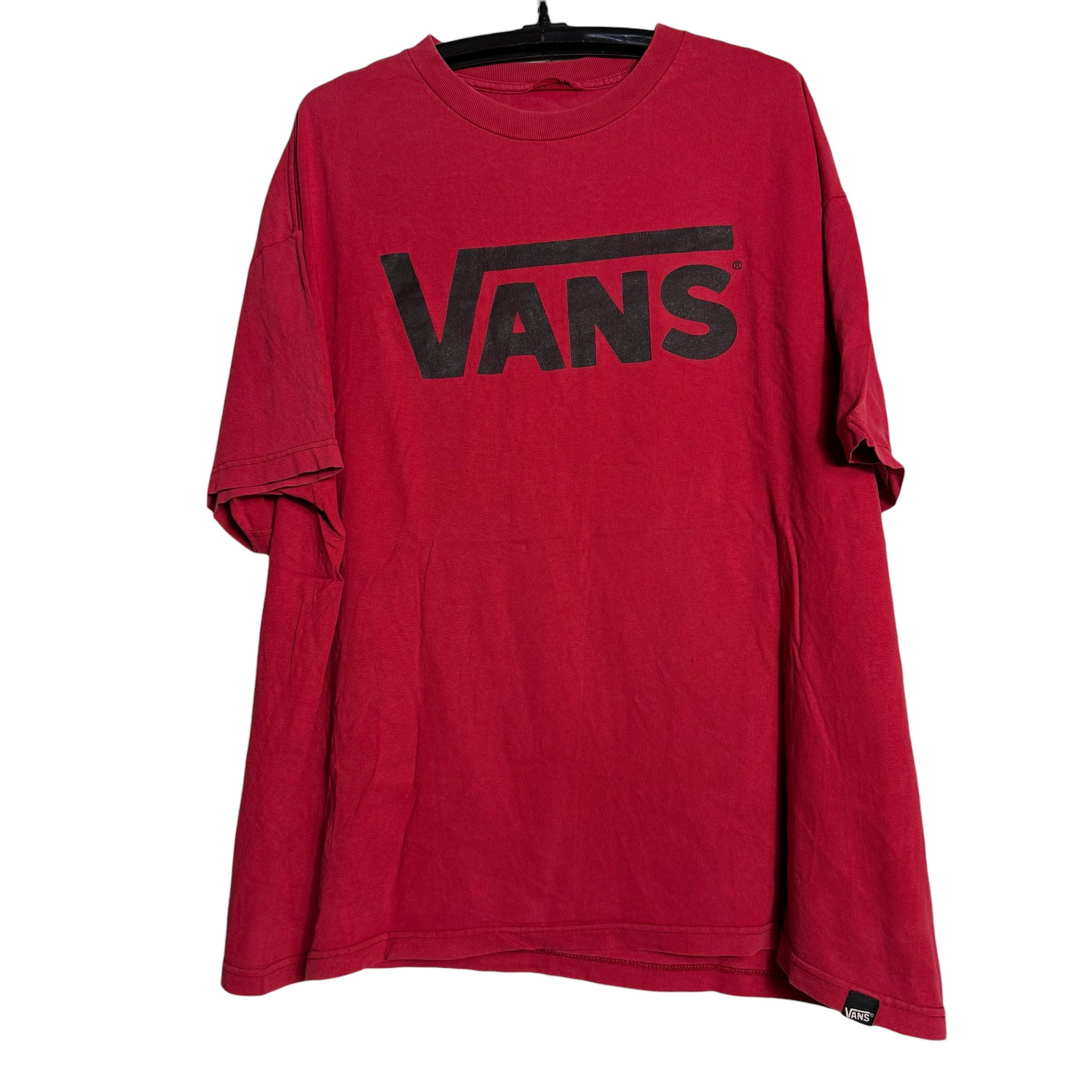 Vans 🔥RARE🔥Vintage Vans Skateboard Spellout T-shirt Size US XXL / EU 58 / 5 - 1 Thumbnail