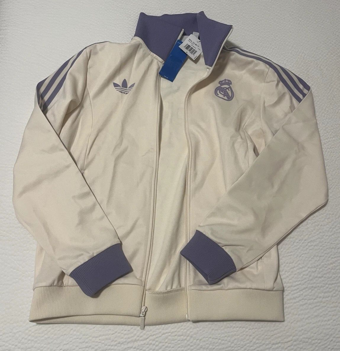 Adidas Real Madrid 24/25 Adidas Track Top Size Large Size US L / EU 52-54 / 3 - 2 Thumbnail