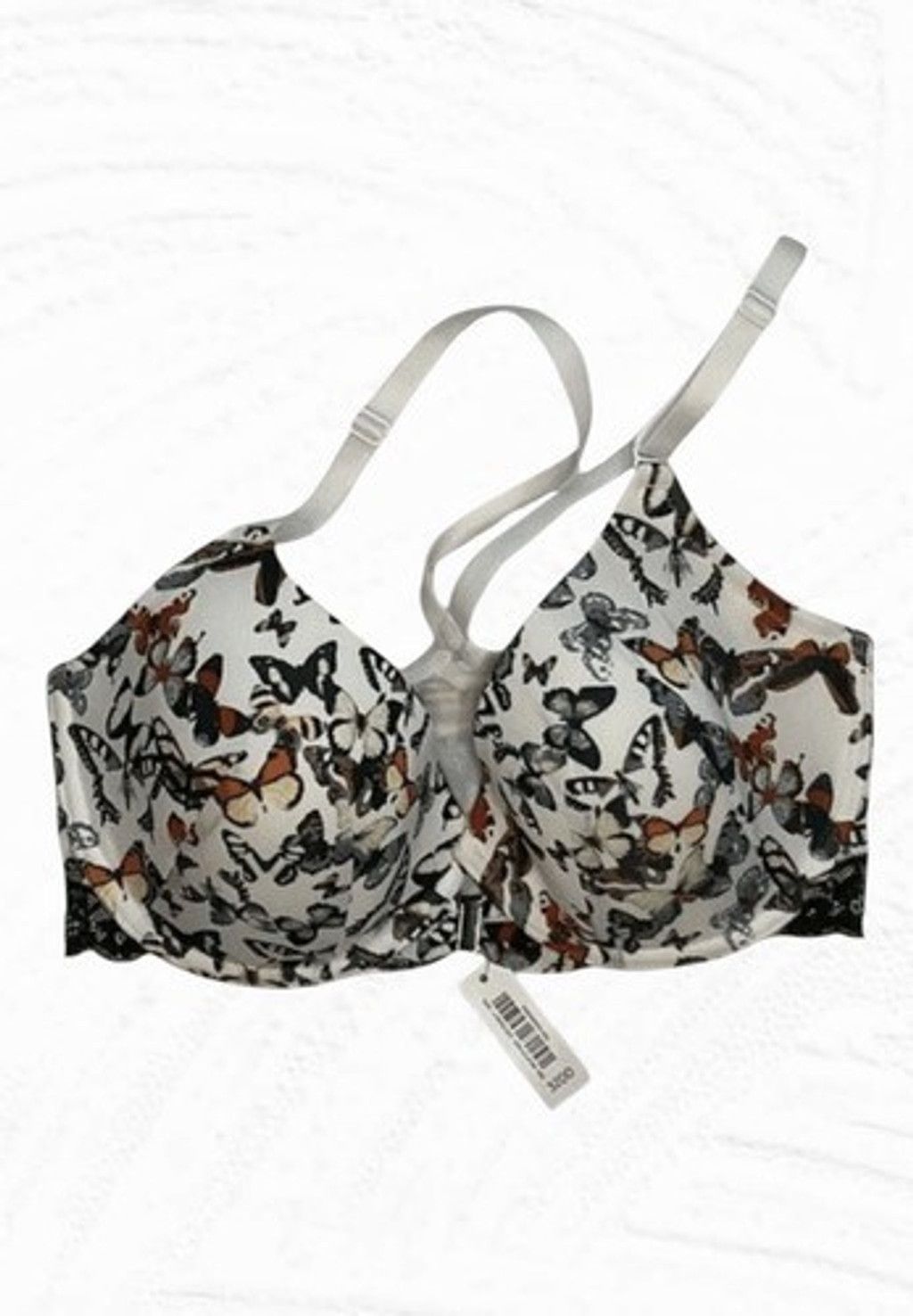 Other NWT Adore Me Butterfly Lace Underwire Push Up Bra Women 32DD Size ONE SIZE - 7 Thumbnail