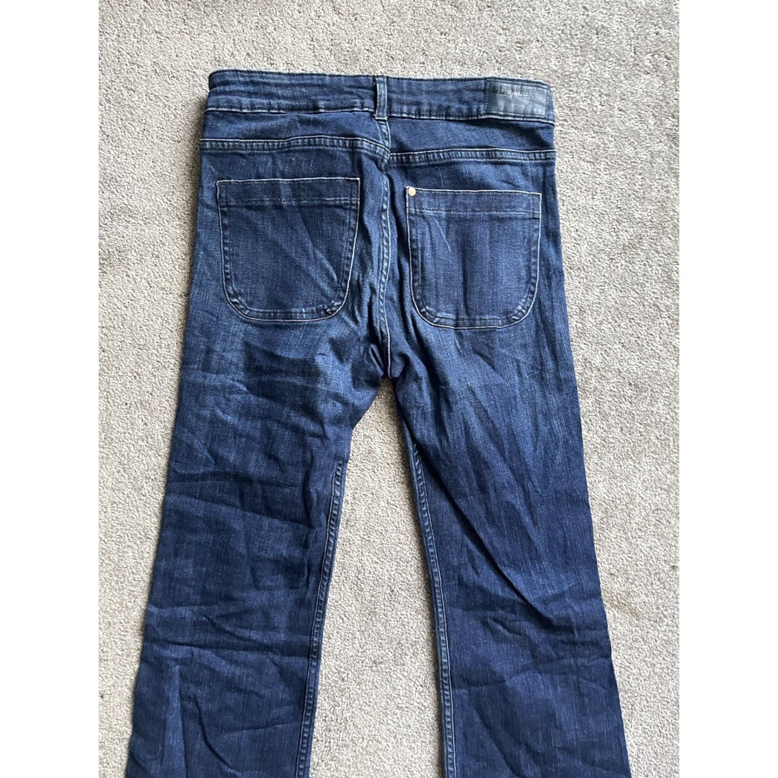 H&M VINTAGE H&M Women’s Jeans Flared High Waist 28 Blue Y2K Boho Rock Urban Size 28" / US 6 / IT 42 - 2 Thumbnail