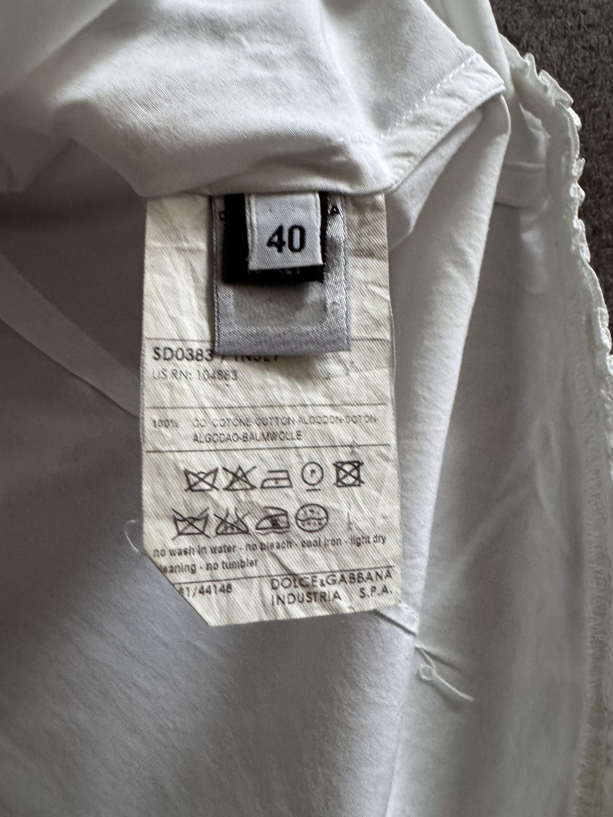 Dolce & Gabbana Dolce Gabbana woman's shirt blouses vintage Size S / US 4 / IT 40 - 8 Thumbnail